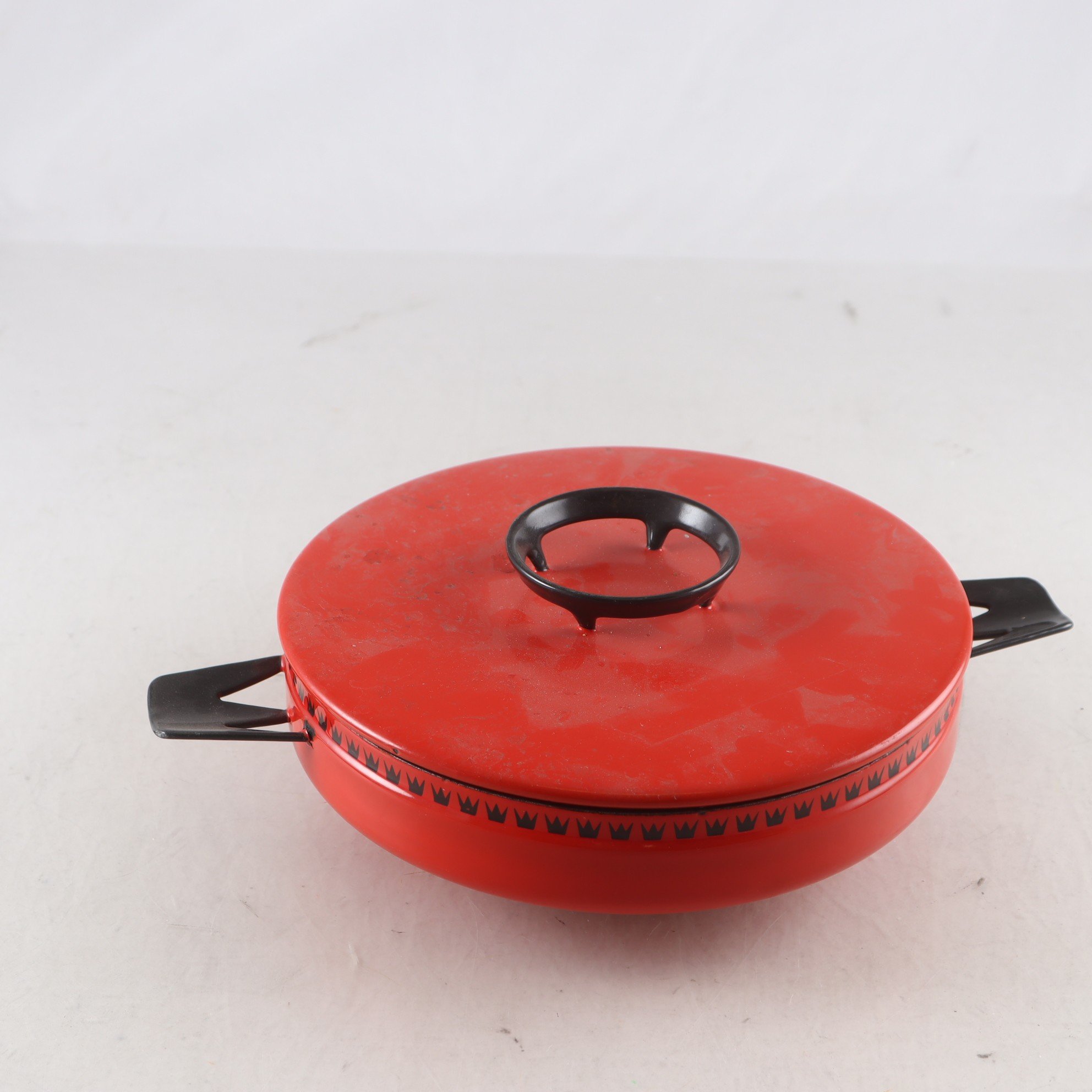 Gryta, emaljerad, Dan kok, Glud & Marstrand, Quistgaard. Samfraktas ej.