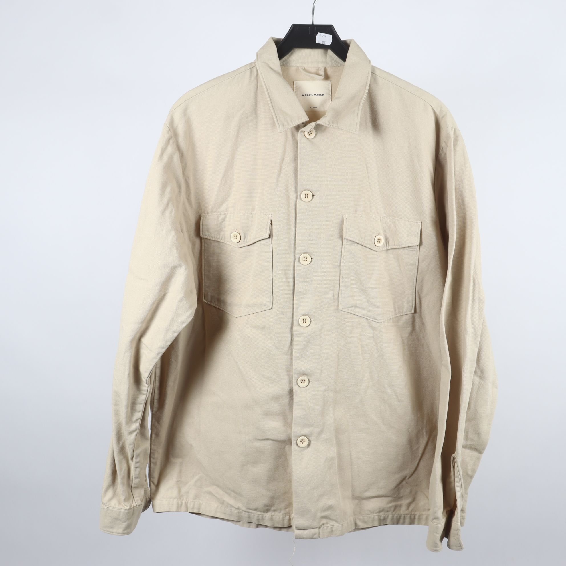 Skjorta/overshirt, A days March, beige, stl. XL