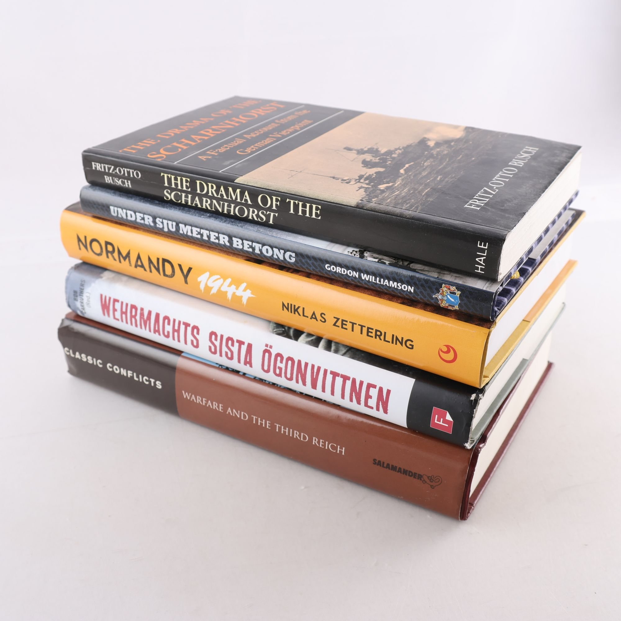 Tyskland och andra världskriget, bokpaket med 5 volymer