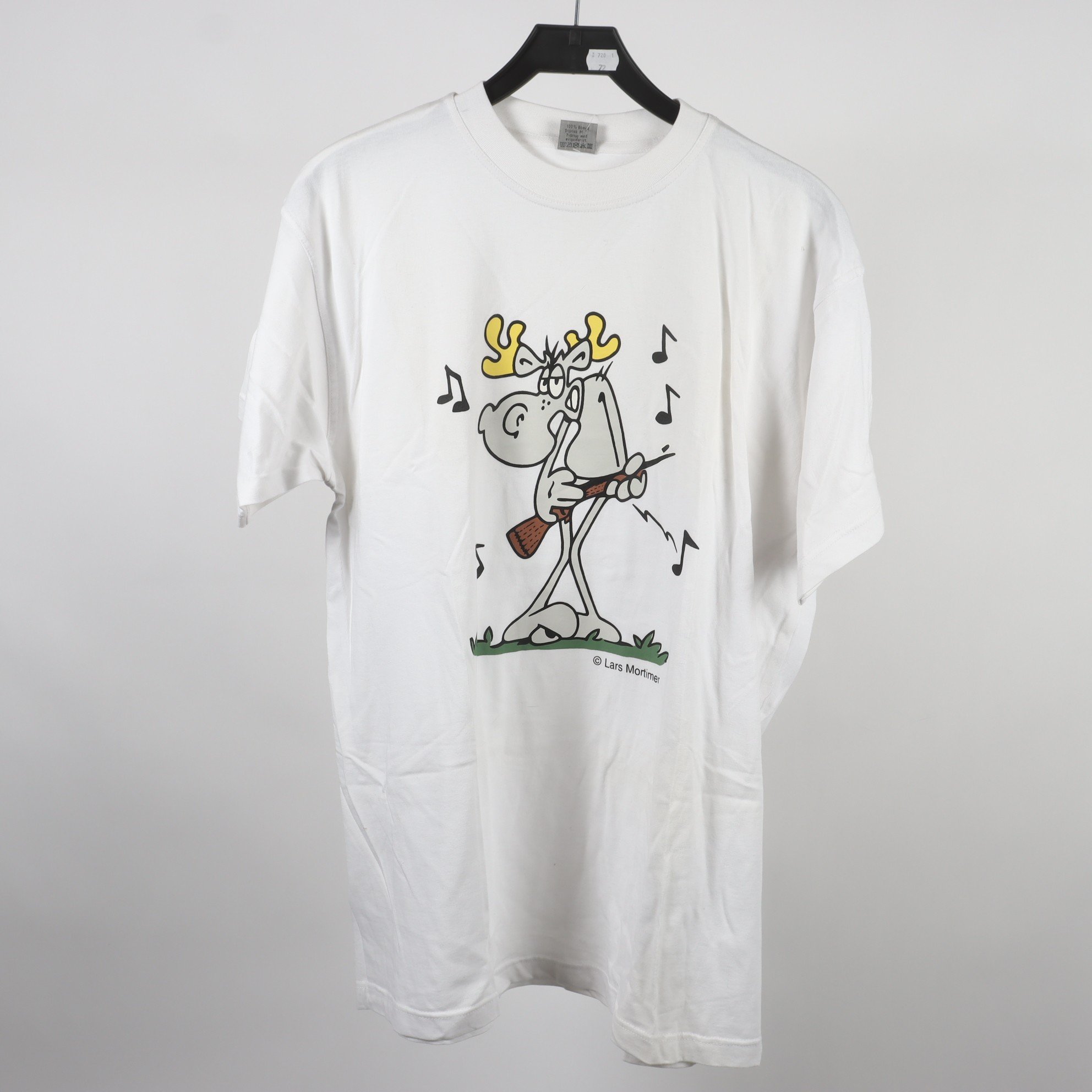 T-shirt, Hälge, vit, stl. M