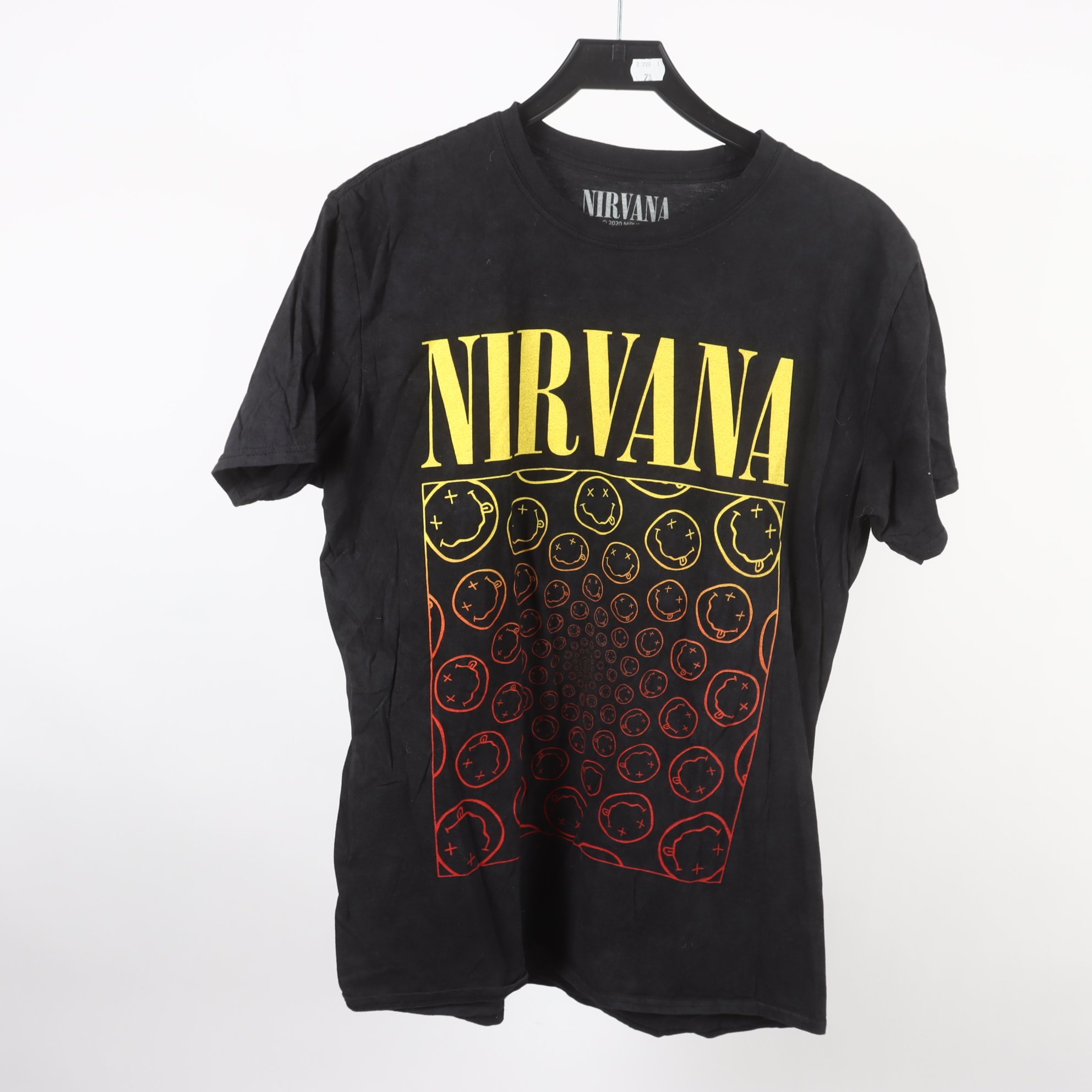 T-shirt, Nirvana, svart, stl. S