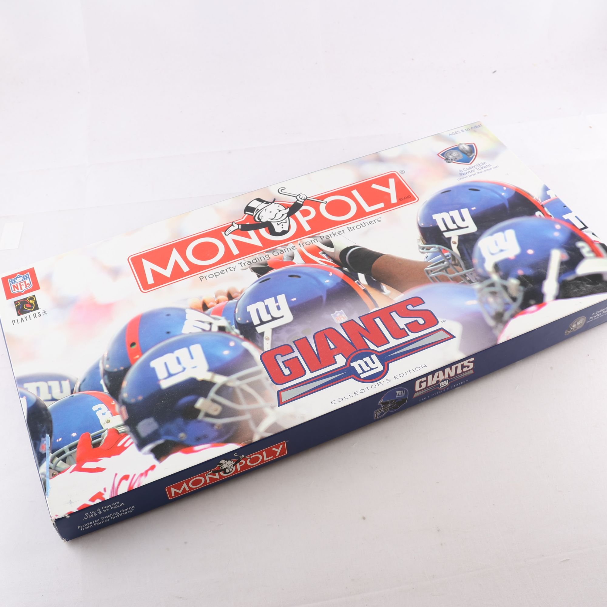 Spel, Monopoly-giants ny, NFL, parker.