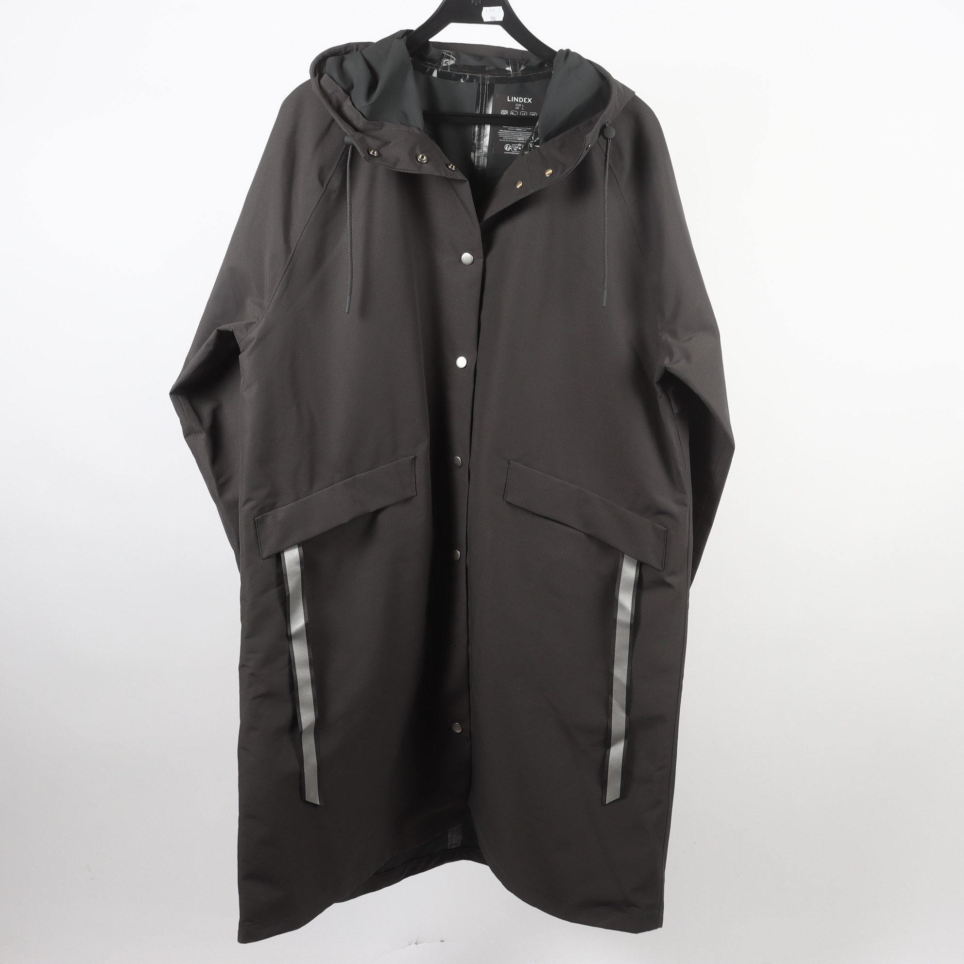 Skalkappa, Lindex, grå, stl. L