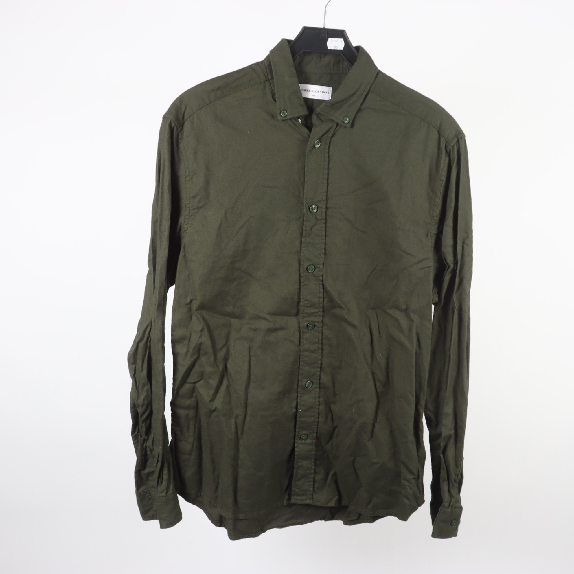 Skjorta, These Glory Days, grön, stl. M