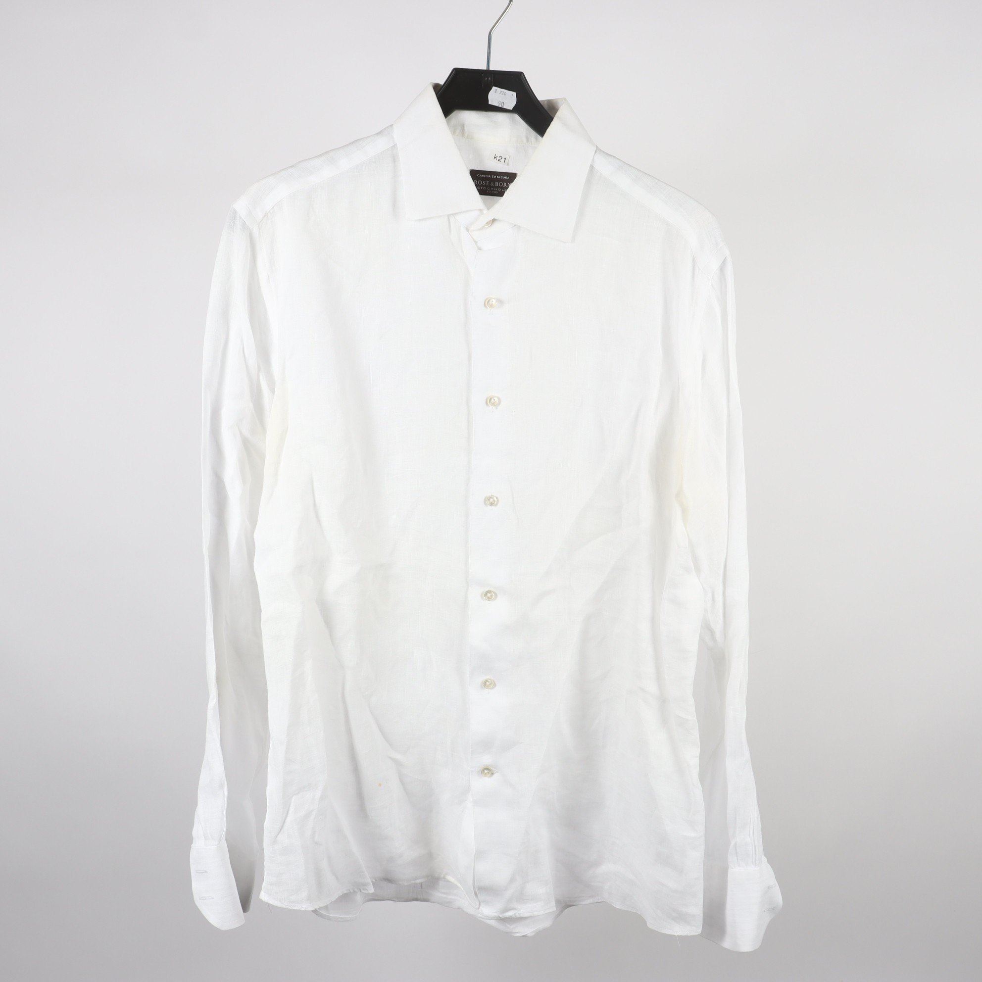 Skjorta, Rose & Born, vit, stl ca. L