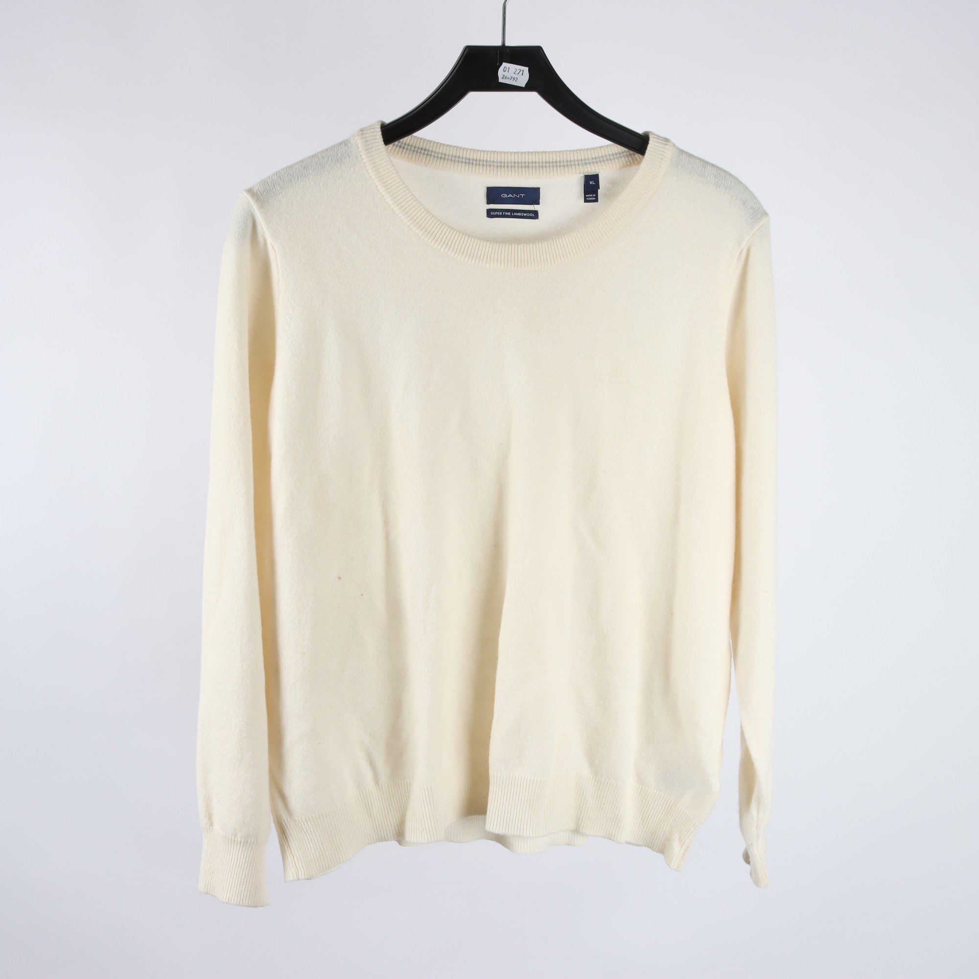 Stickad tröja, Gant, 100% ull, stl. XL