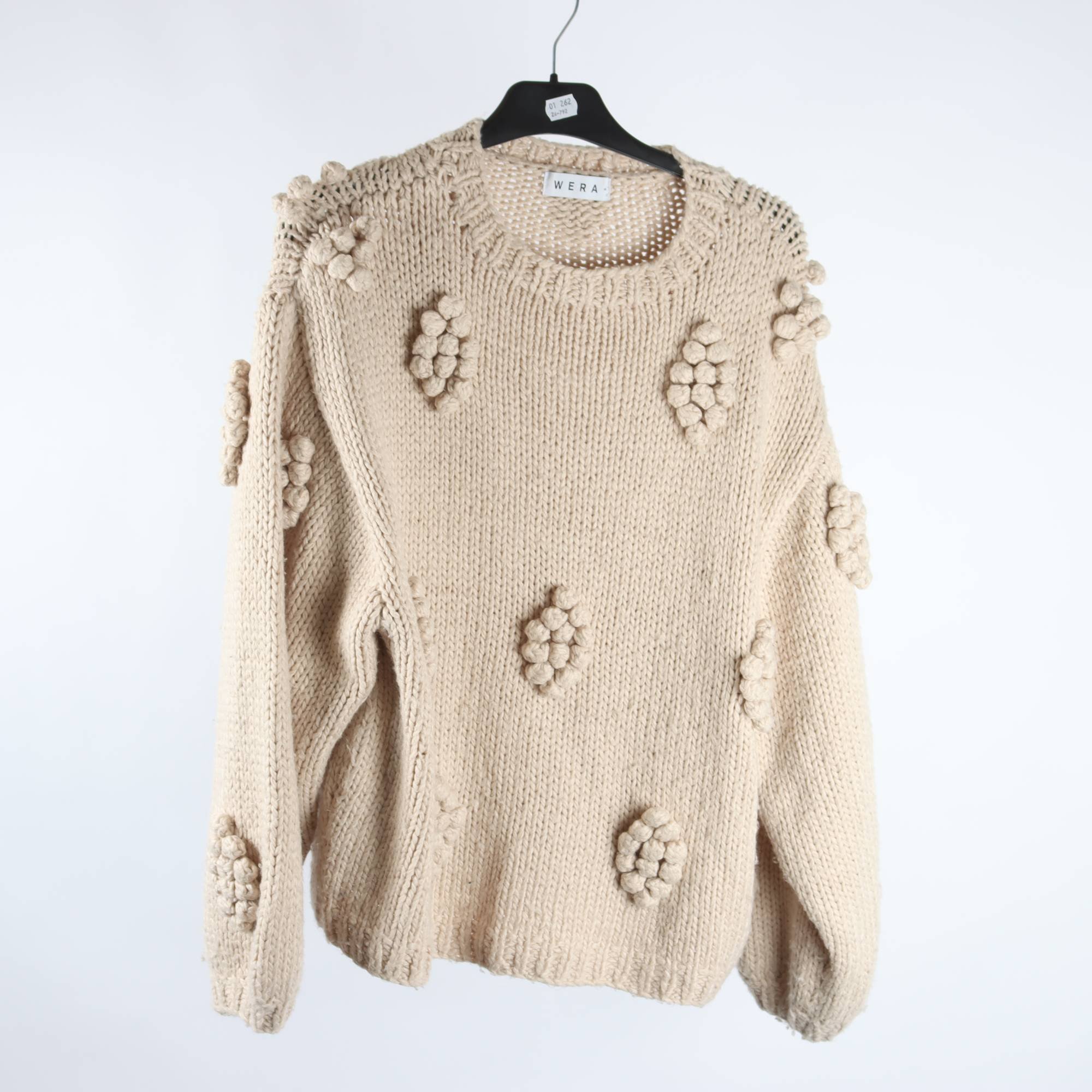 Stickad tröja, Wera, stl. S