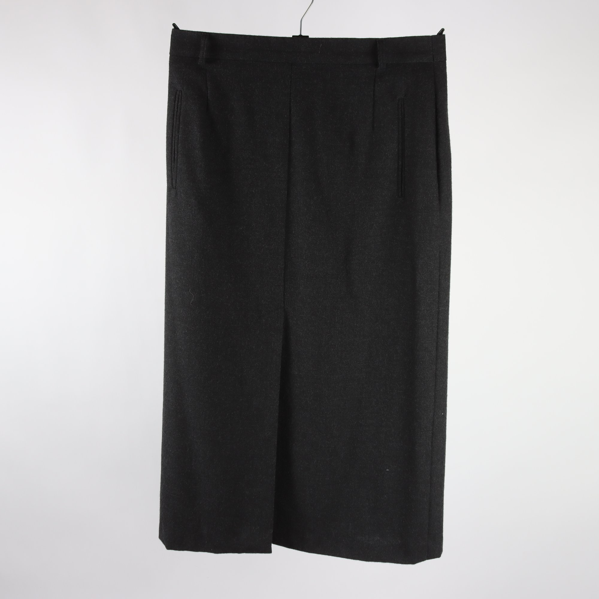 Kjol, vintage, 100% ull, stl. 42