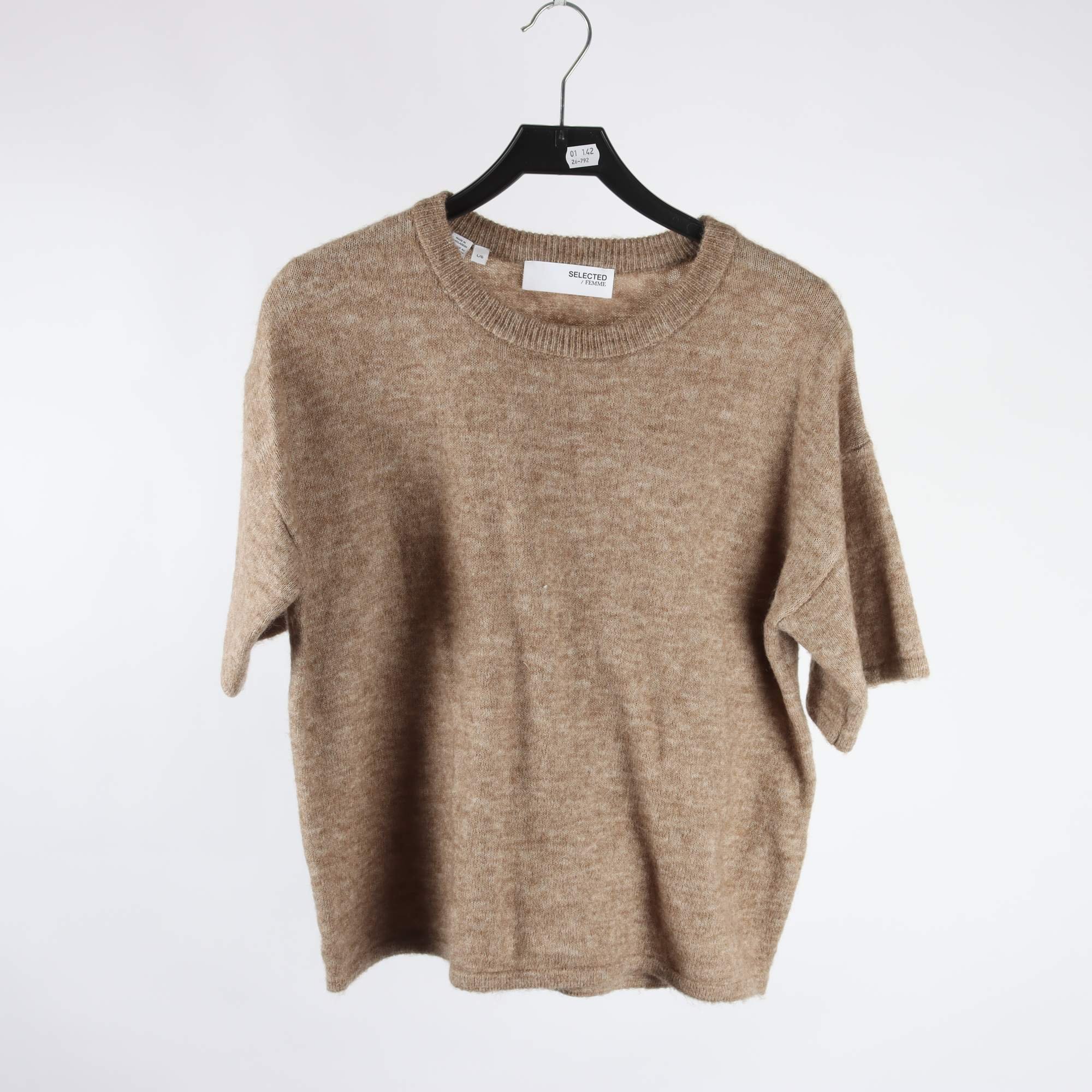 Stickad tröja, Selected Femme, stl. L