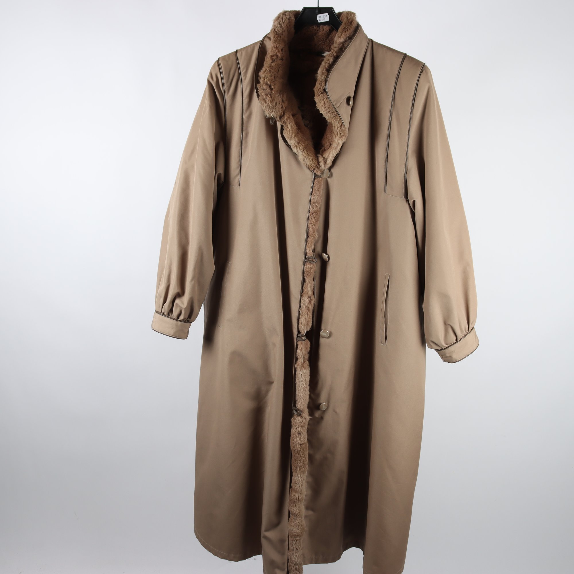 Kappa, vintage,100% pälsfoder, stl. XL