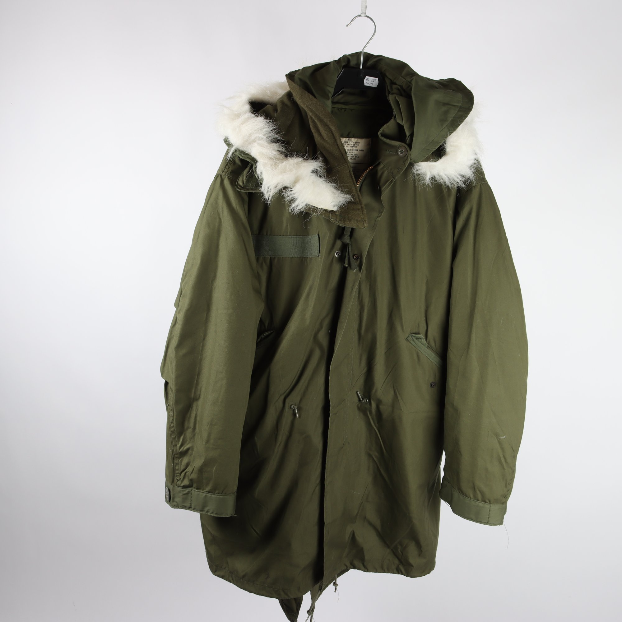 Militärparkas, Extreme Cold Weather, stl. S