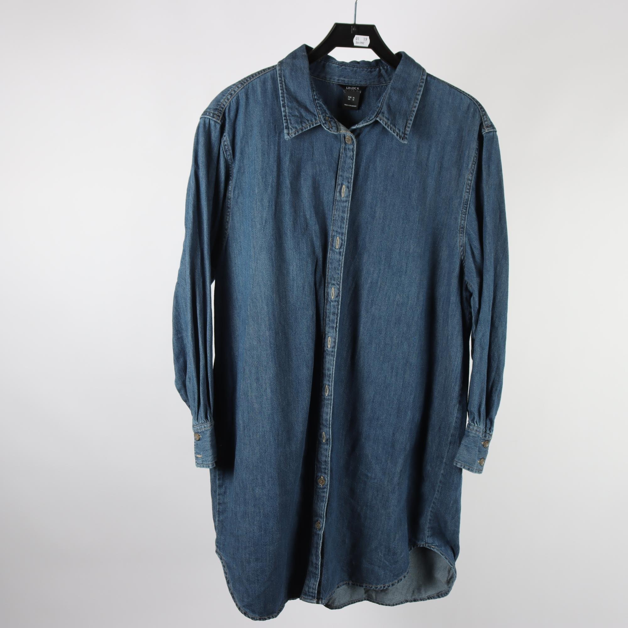 Jeansskjorta, Lindex, stl. M