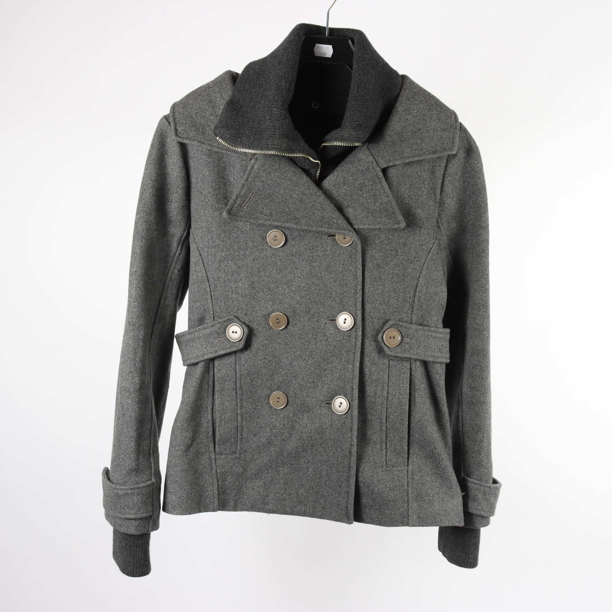 Kappa, Samsøe Samsøe, grå, ull, stl. S.