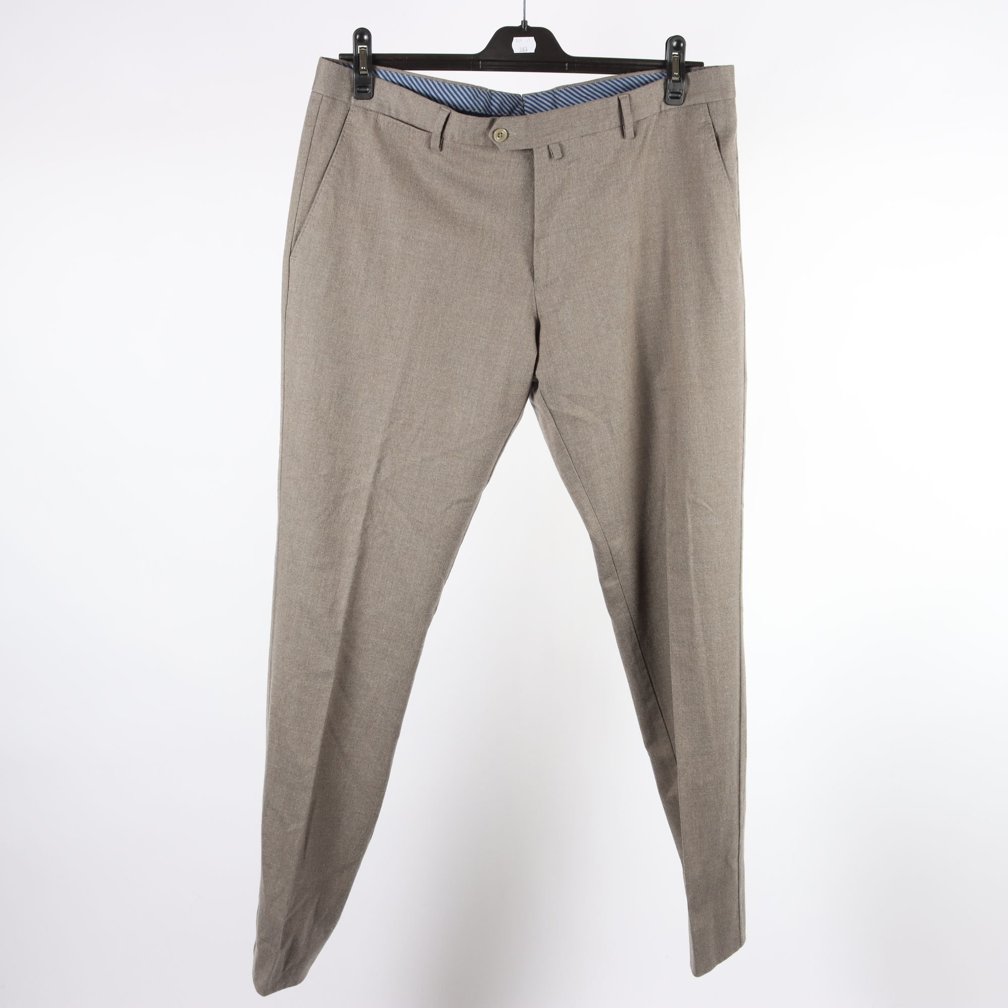 Byxor, Boggi, grå, ull, stl. 54.