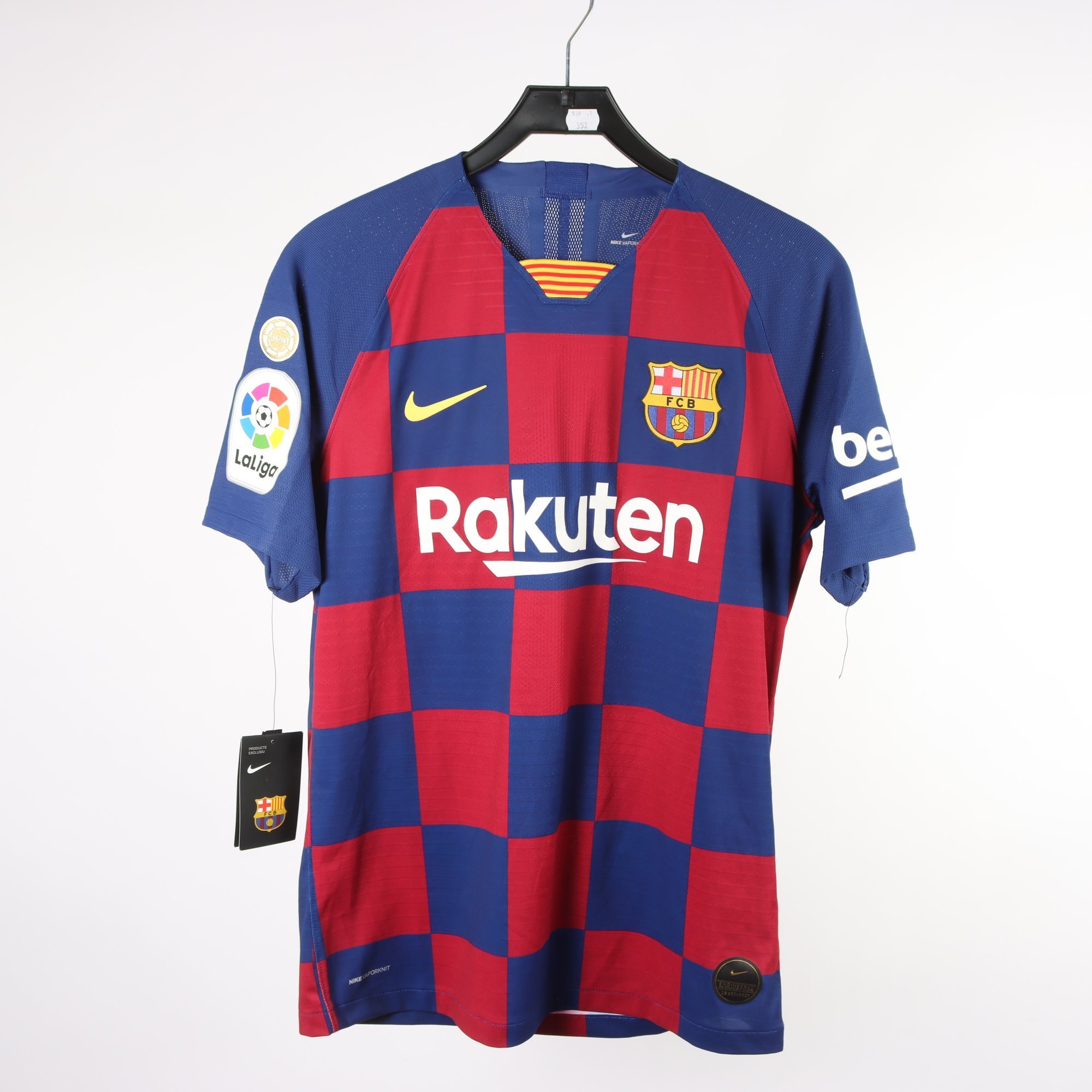 Sporttröja, Nike, FCB, Rakuten, blå, vinröd, stl. M.