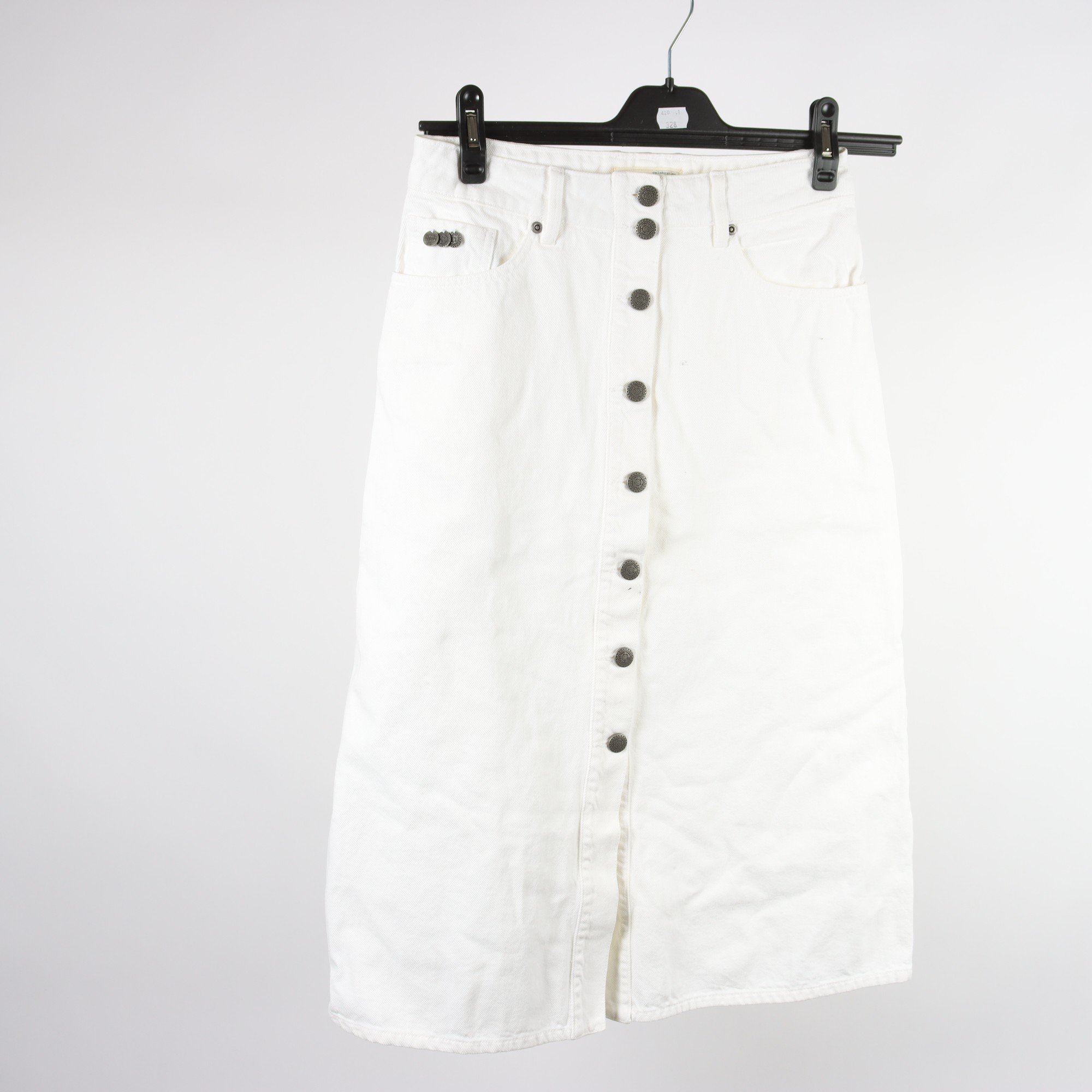 Jeansskjol, Odd Molly, vit, stl. XS.