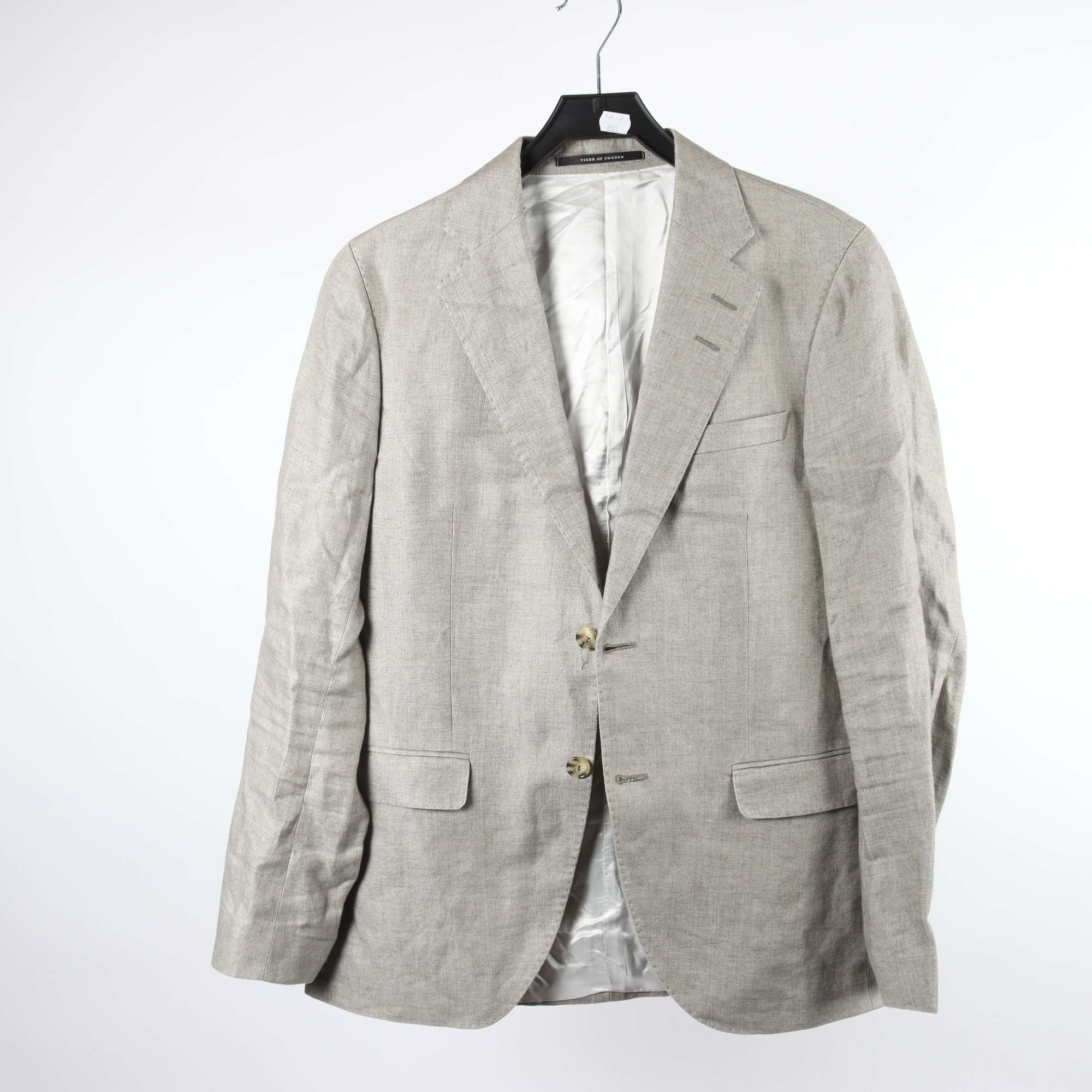 Kavaj, Tiger of Sweden, grå, stl. 48.