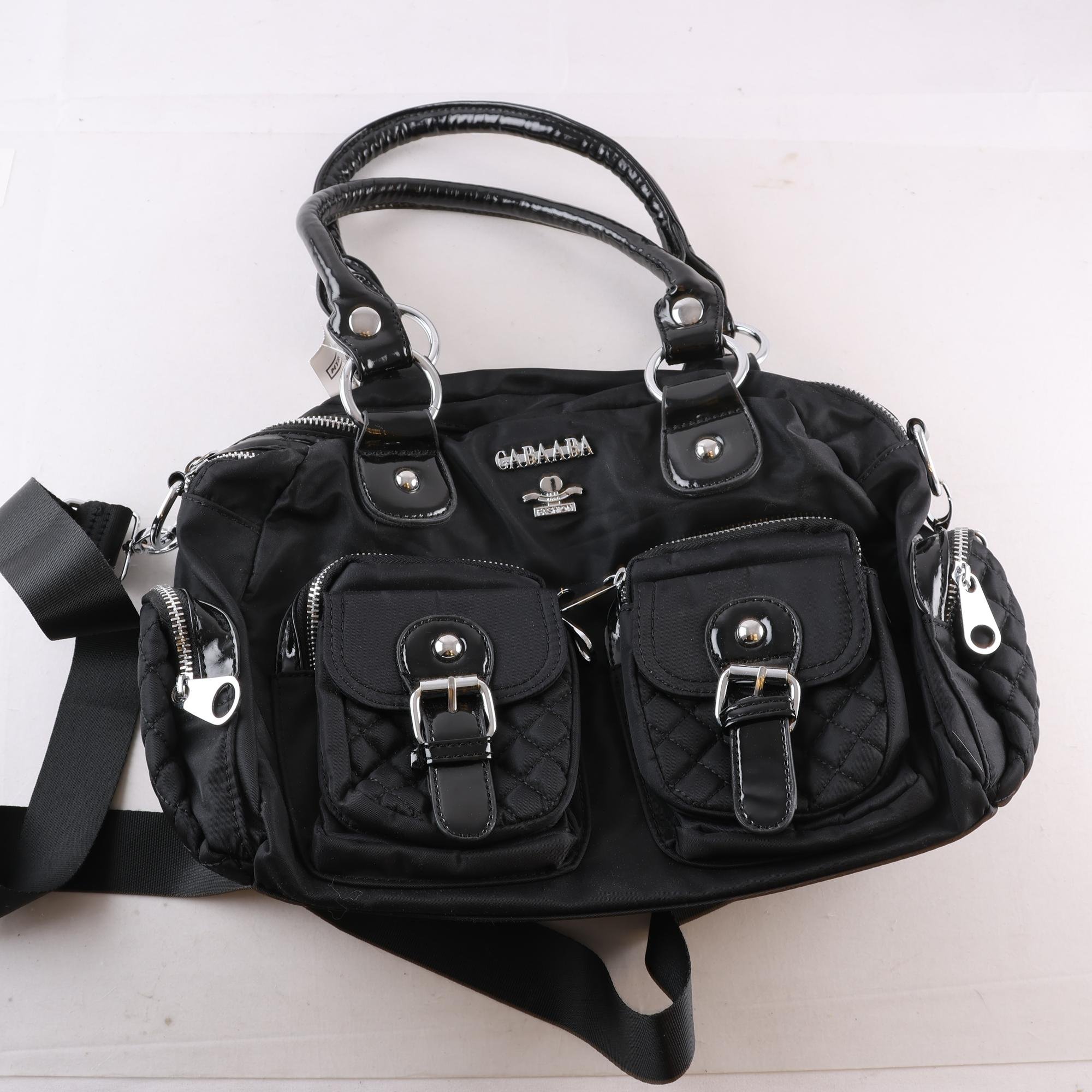 Axelremsväska, Gabaaba, svart