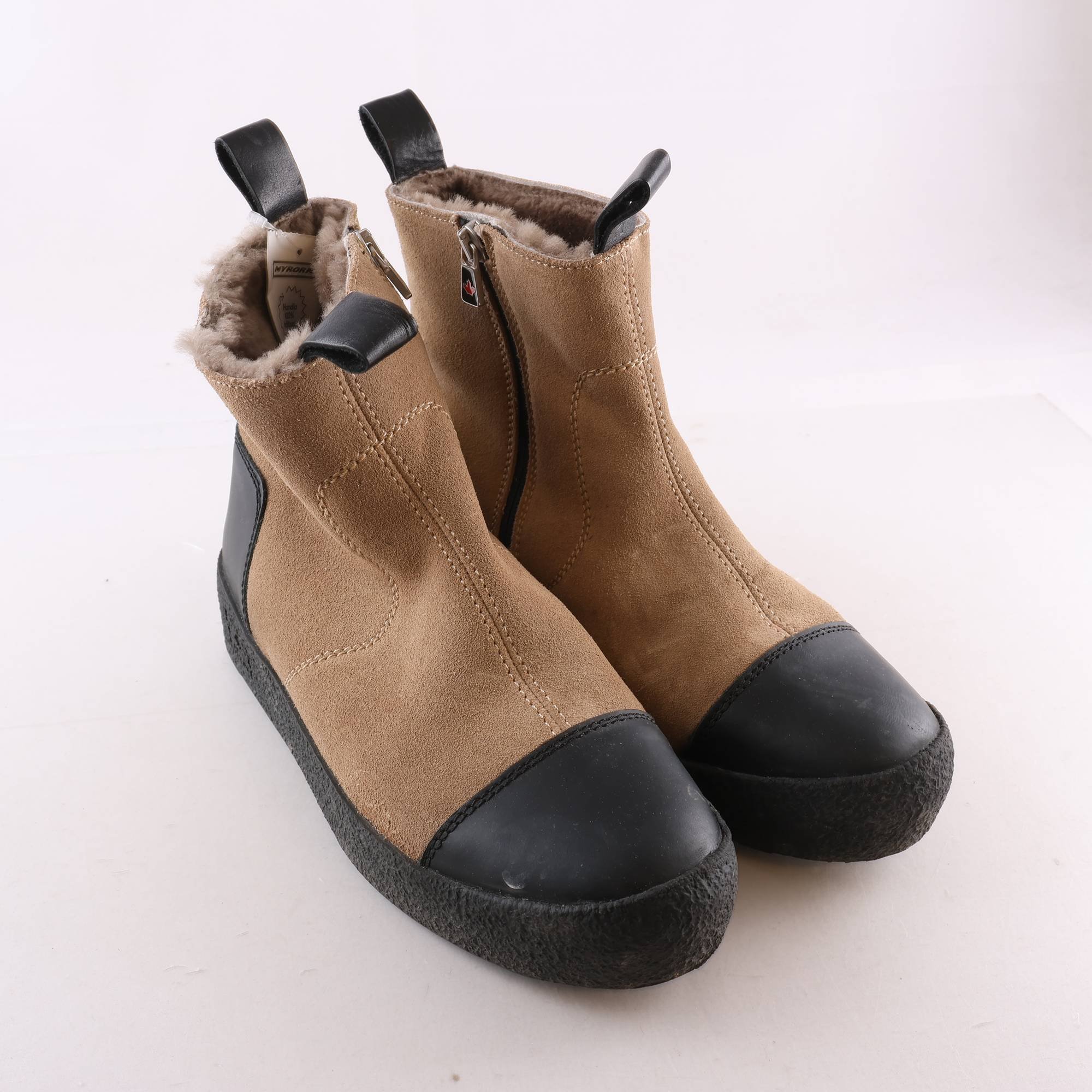 Curlingkängor, Canada Snow, brun, svart, stl. 39