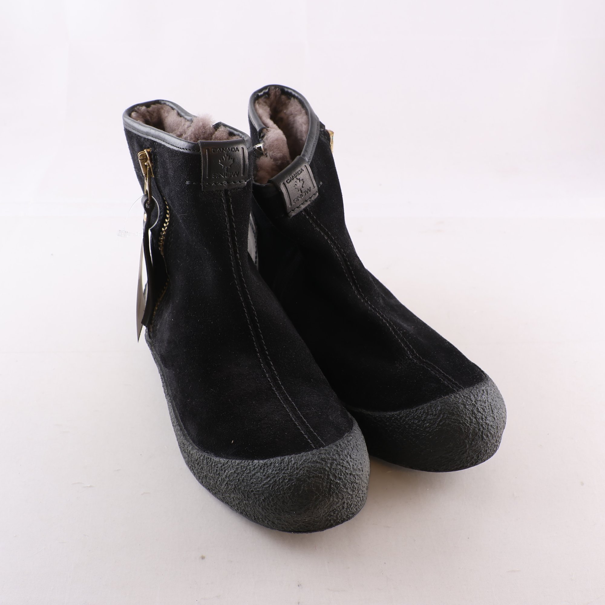 Curlingkängor, Canada Snow, svart, stl. 37