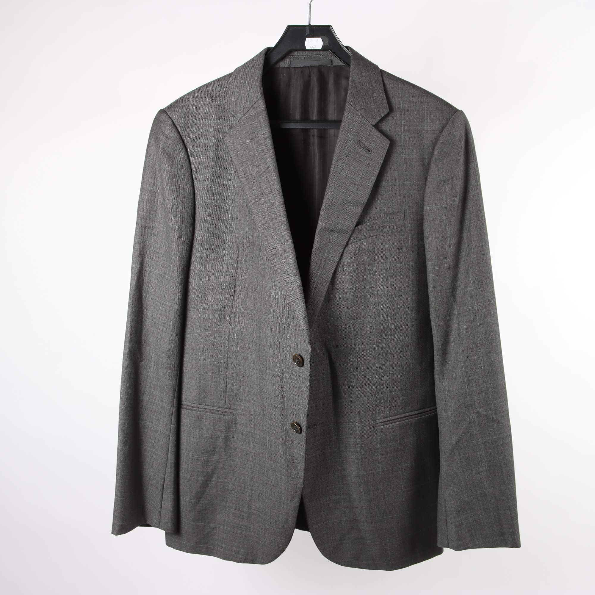 Kavaj, Armani Collezioni, grå, ull, stl. 50.