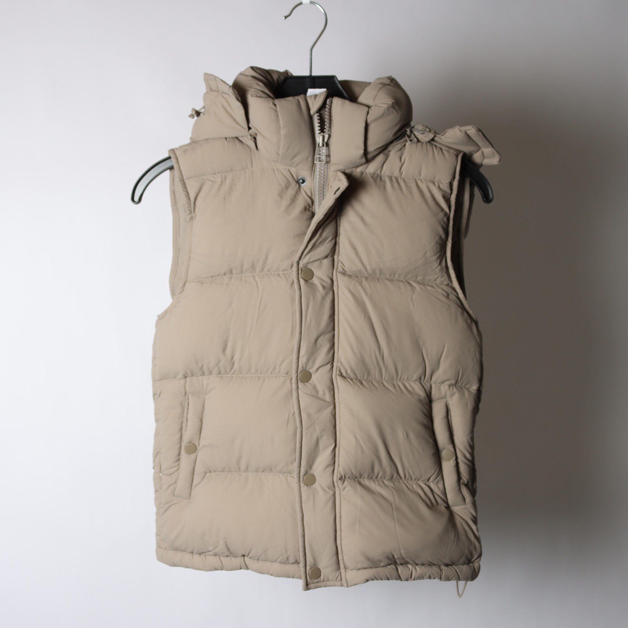 Dunväst, Tna, beige, stl. XXS.