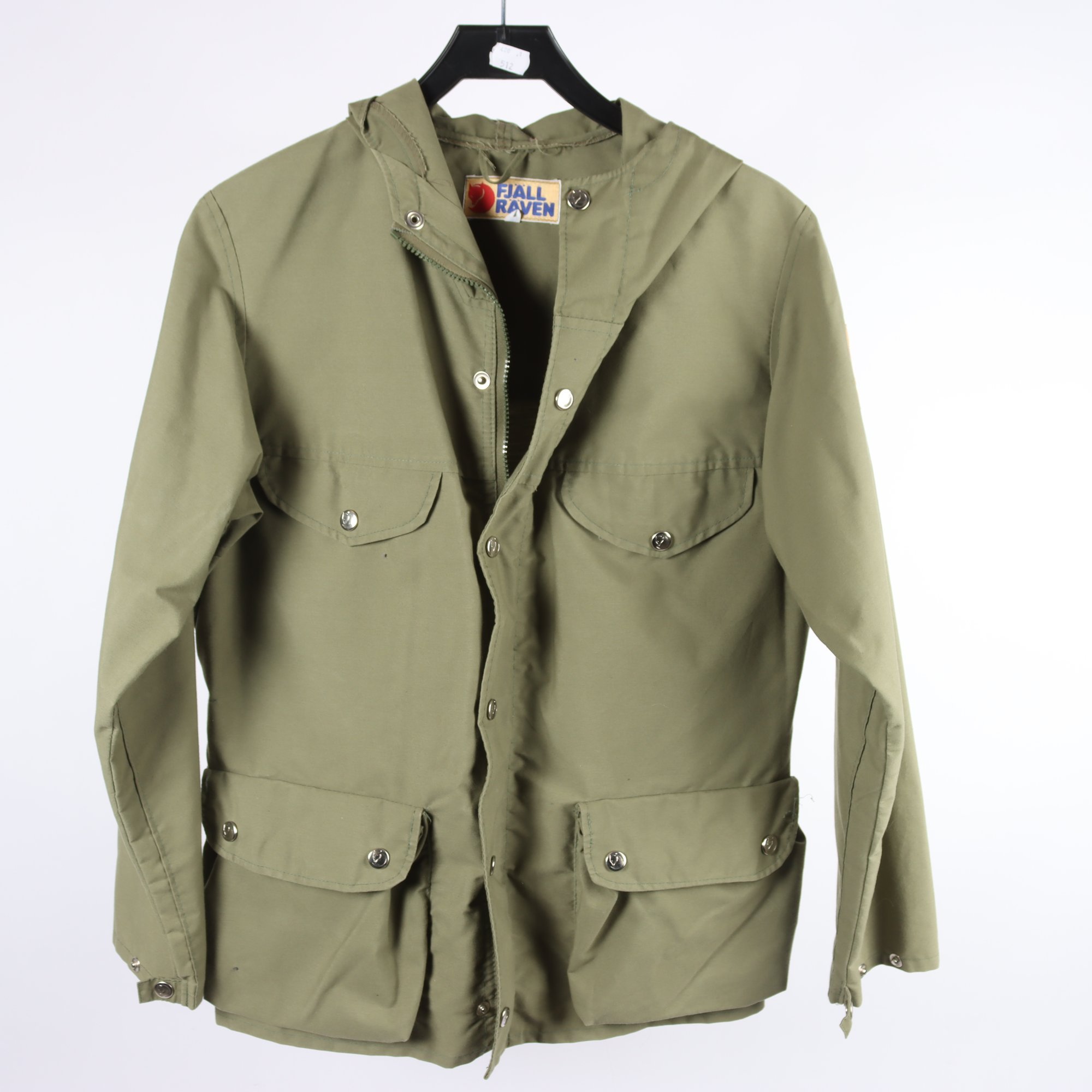 Friluftsjacka, Fjällräven, grön, stl. 40.