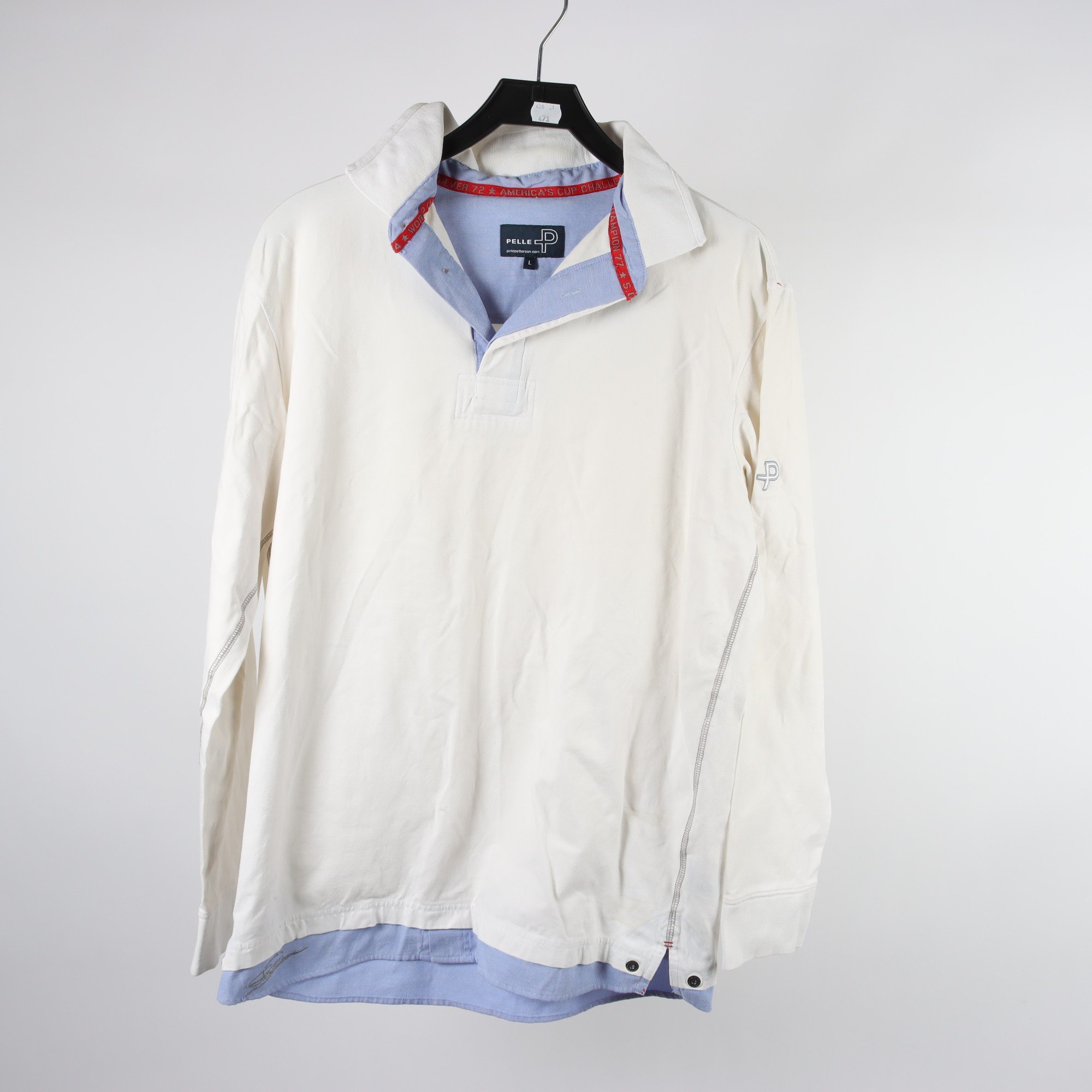 Tröja, Pelle P, vit, stl. L.