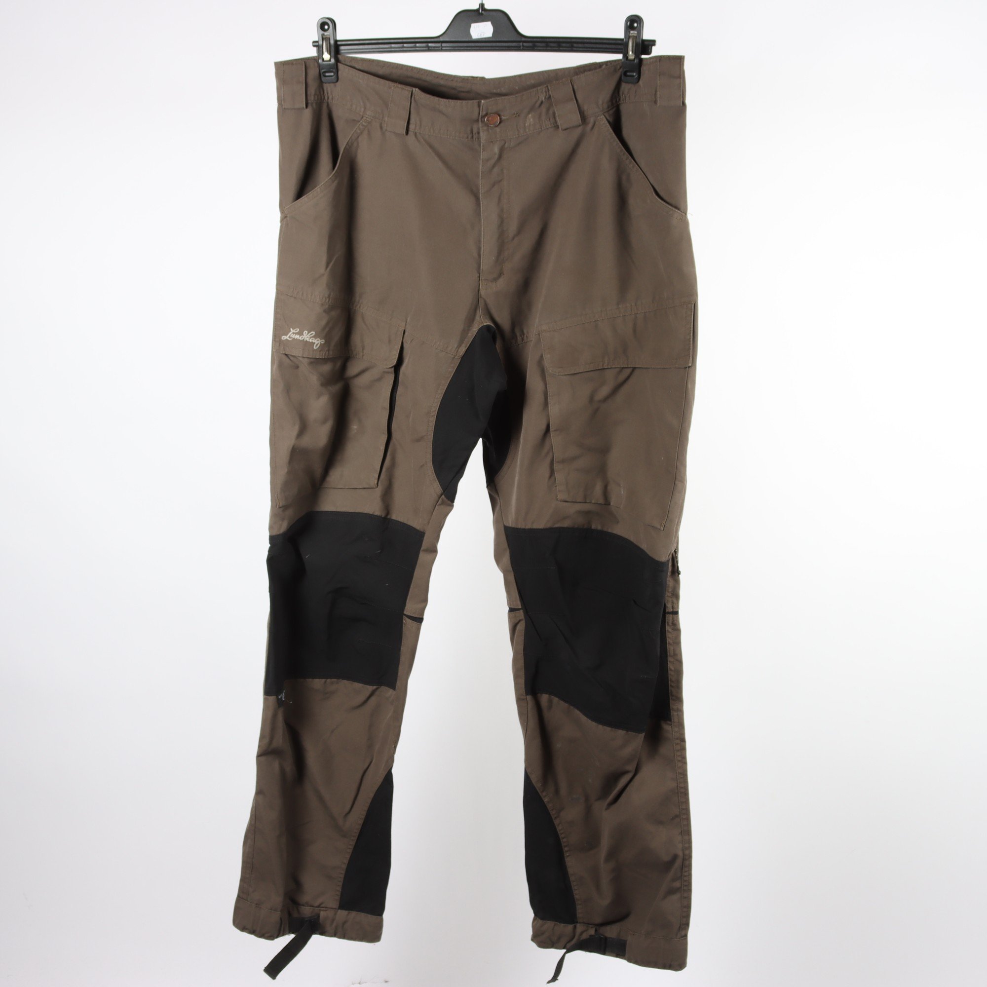 Friluftsbyxor, Lundhags, brun, stl. 56.