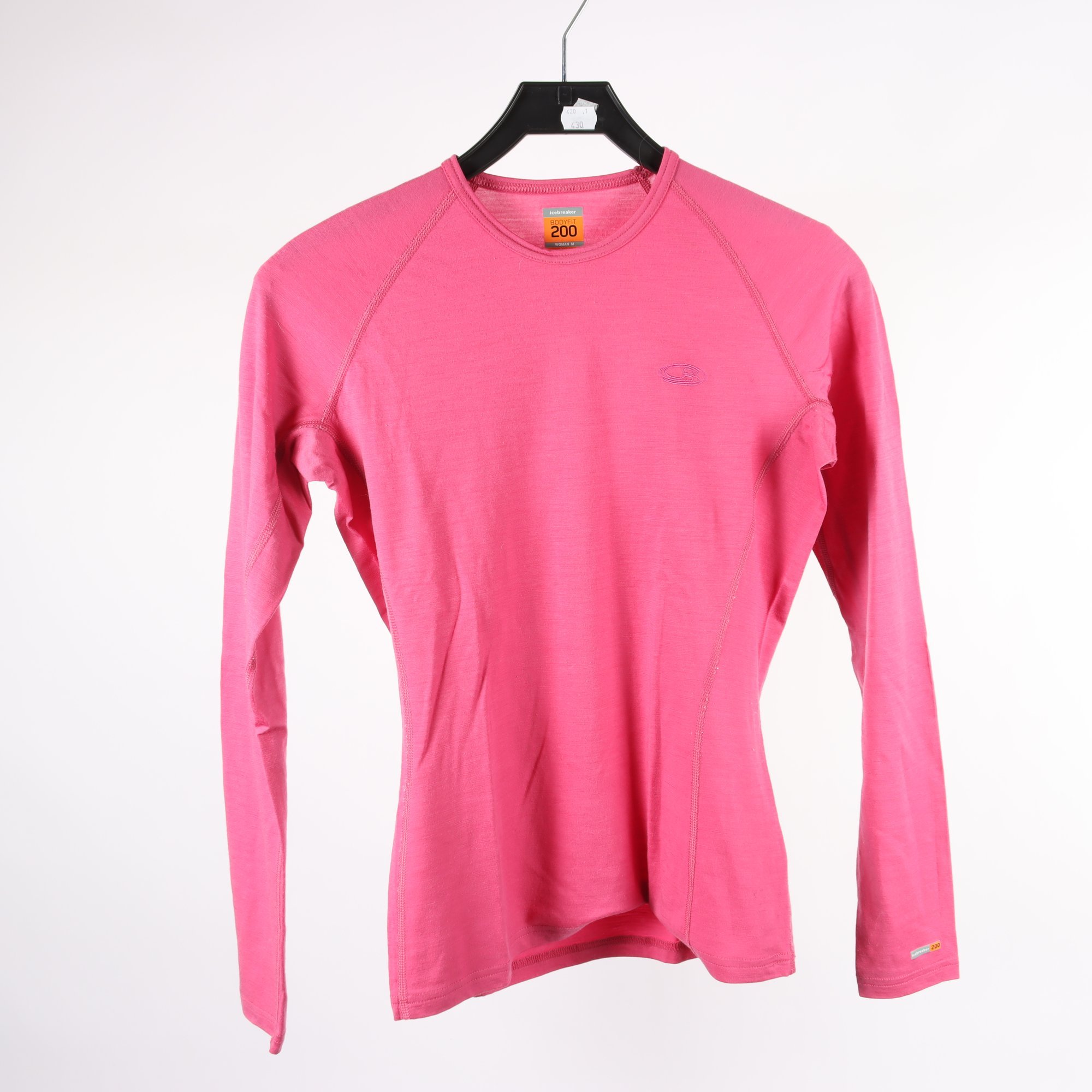 Tröja, Icebreaker, rosa, ull, stl. M.