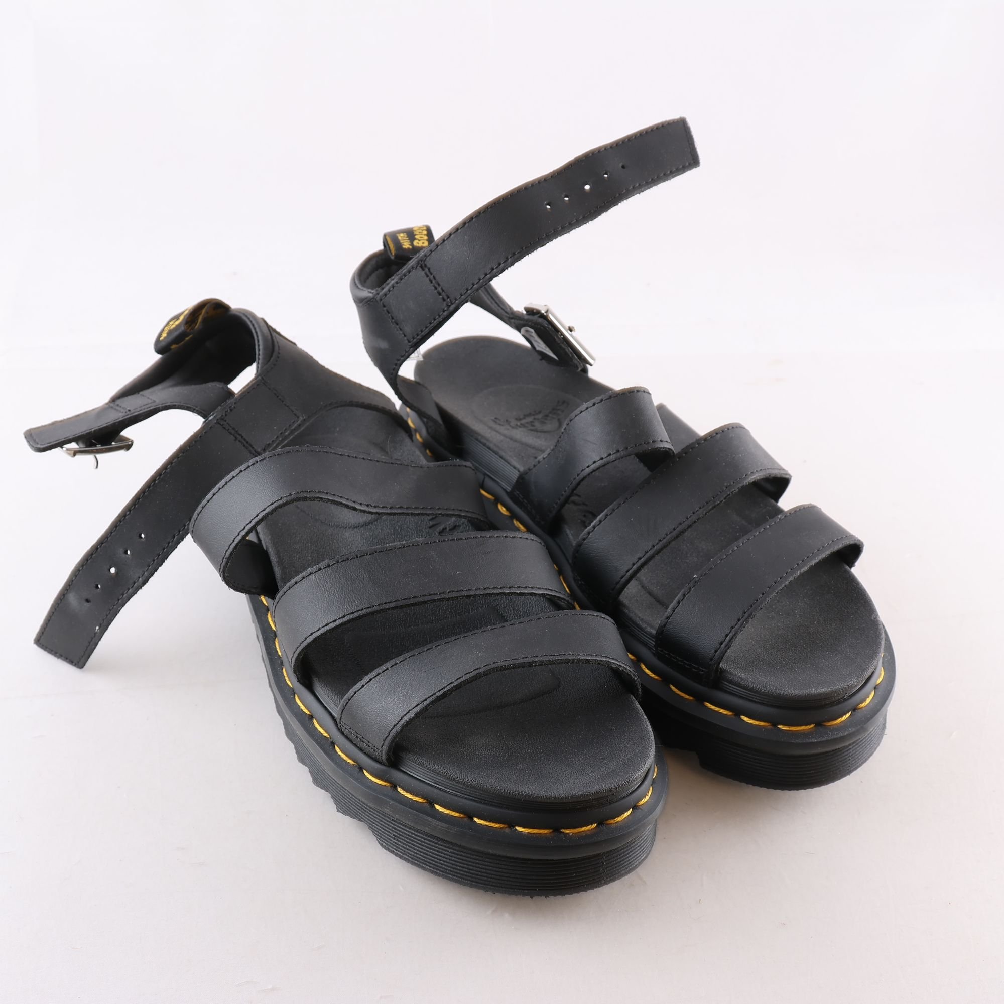 Sandaler, Dr Martens, svart, stl. 39.