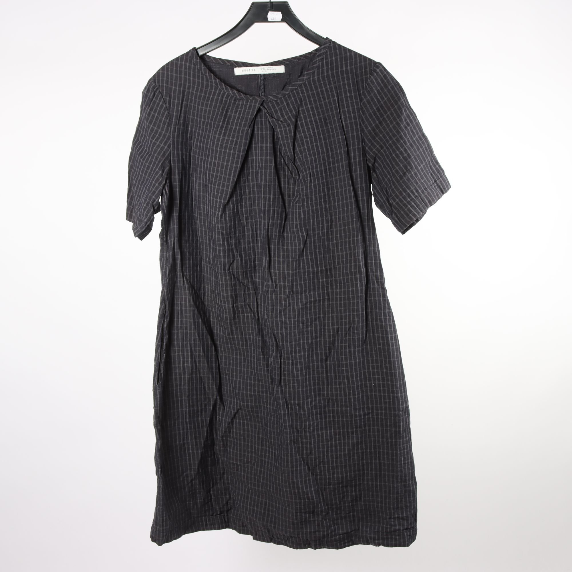 Klänning, Bric a Brac, blå, rutig, stl. L.