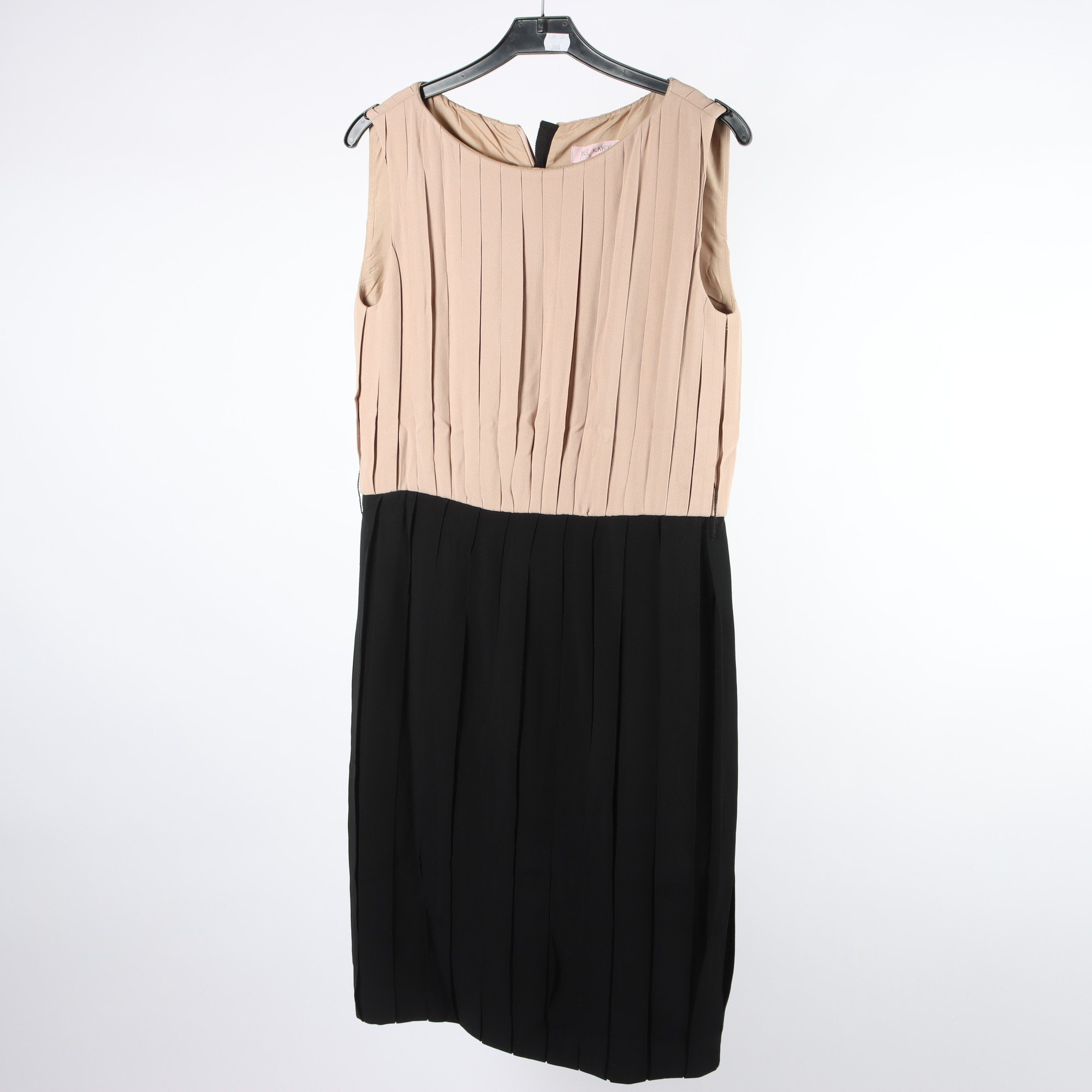 Klänning, Dice Kayek, beige, svart, stl. 40.