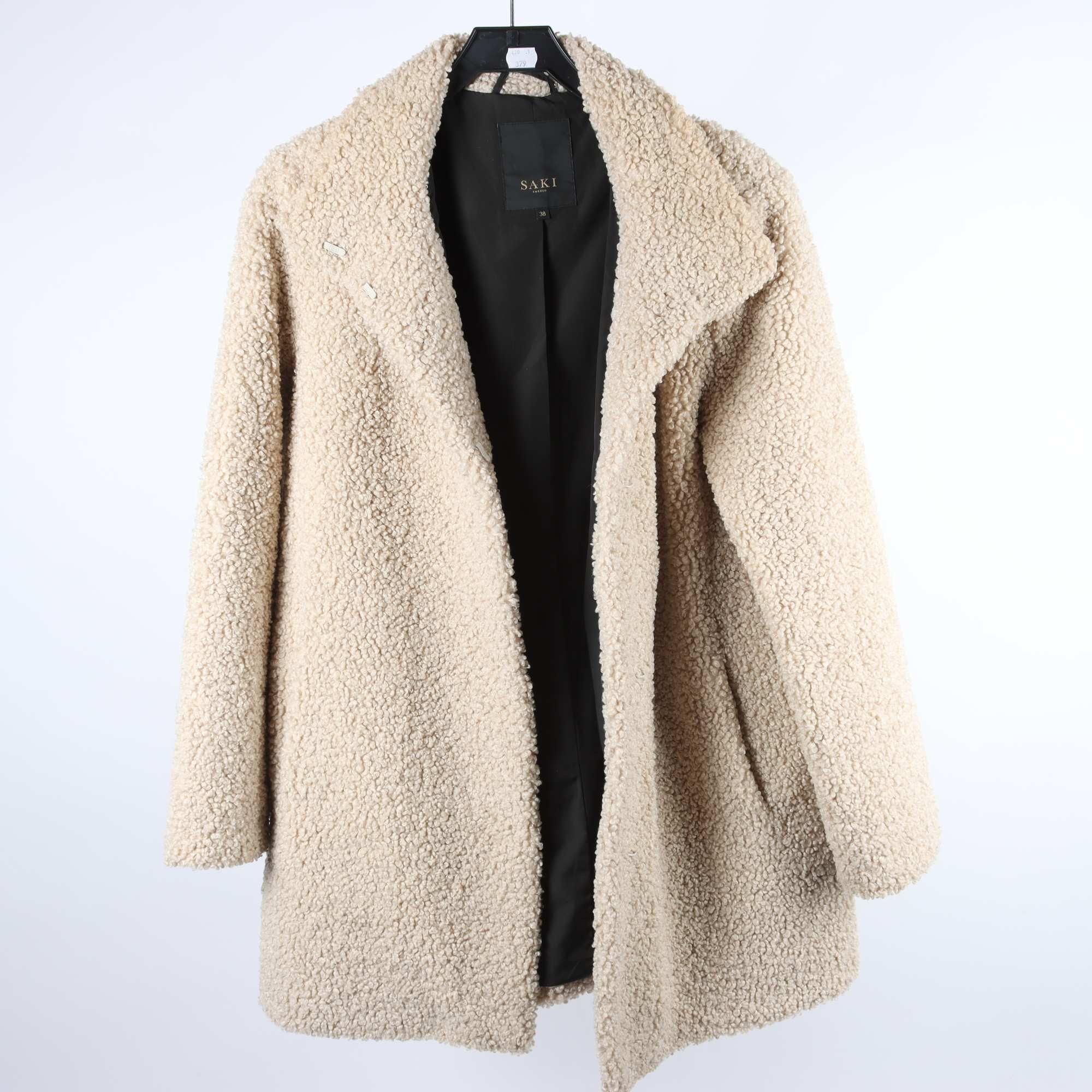 Teddyjacka, Saki, beige, stl. 38.