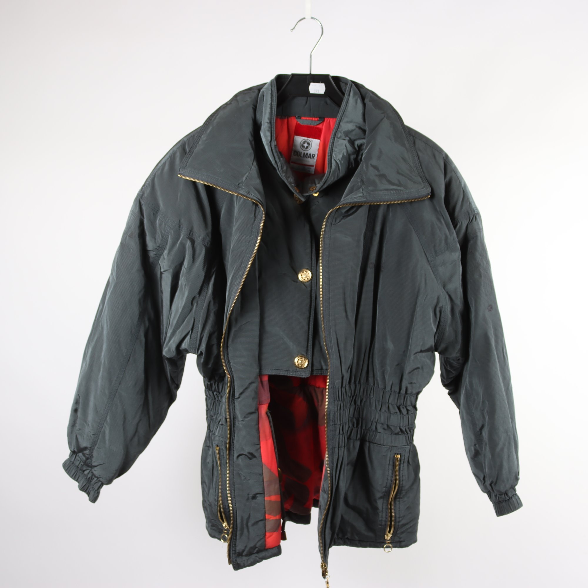 Vinterjacka, Colmar, grå, stl. 40.