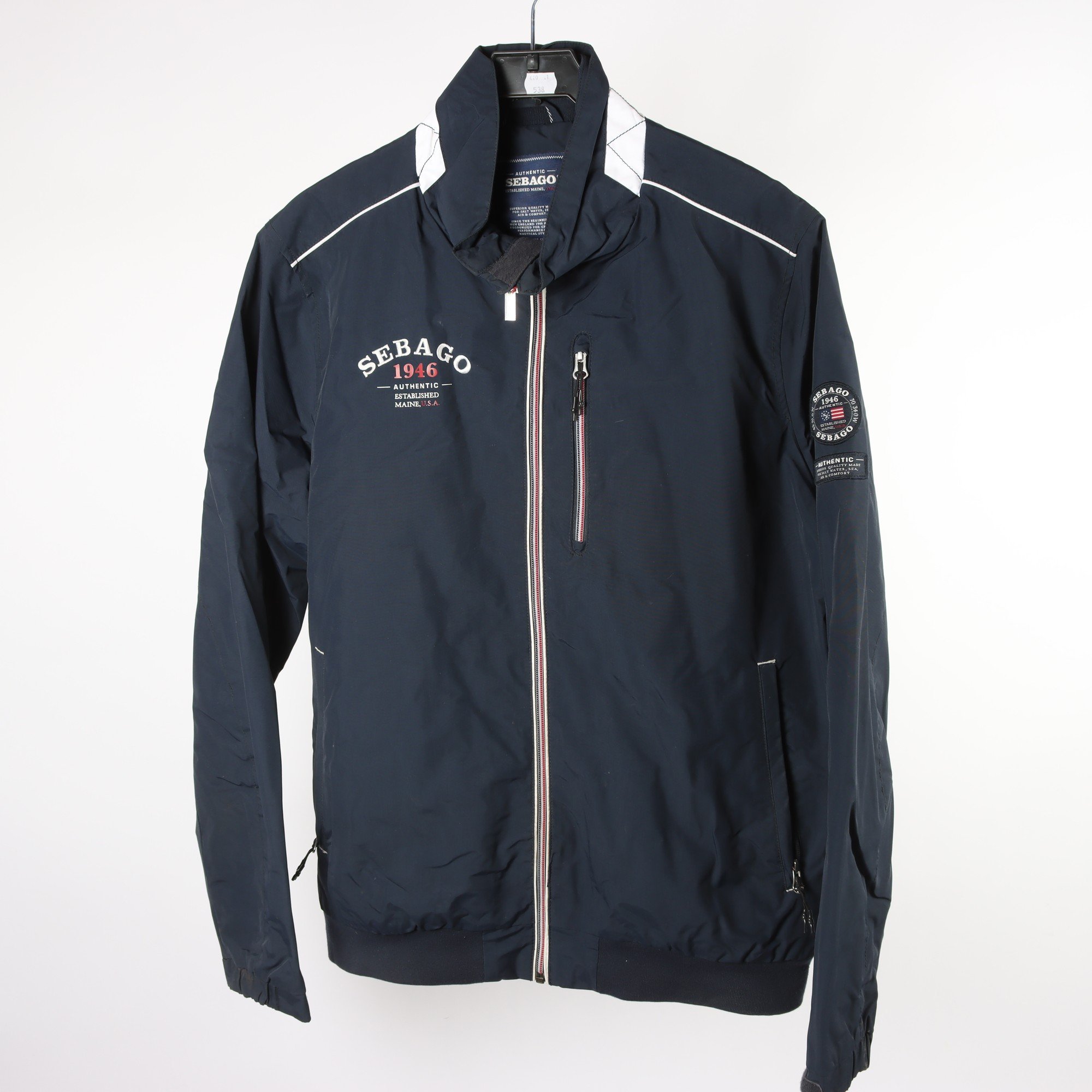 Vårjacka, Sebago, blå, stl. L.