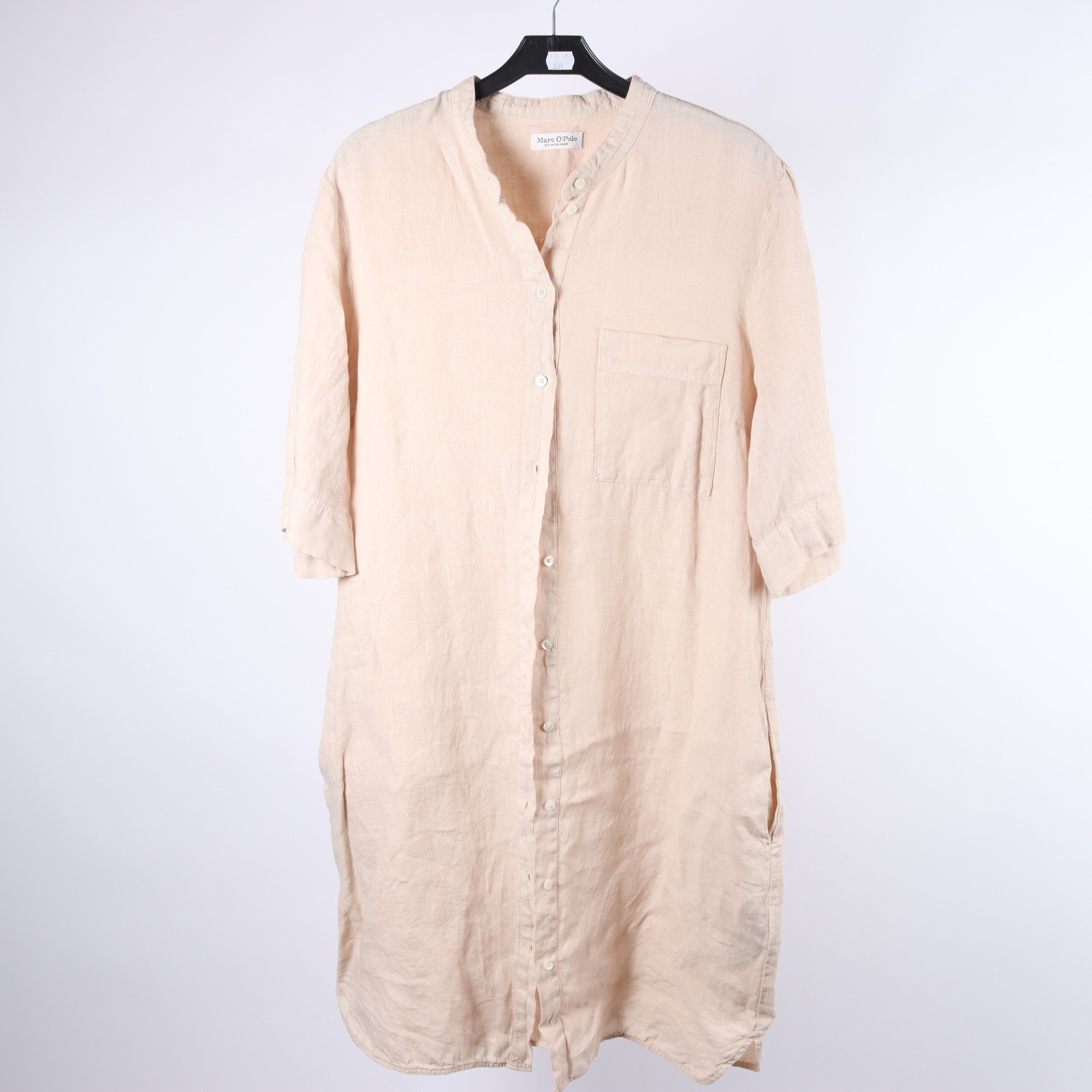 Klänning, Marc O’Polo, beige, lin, stl. 40.