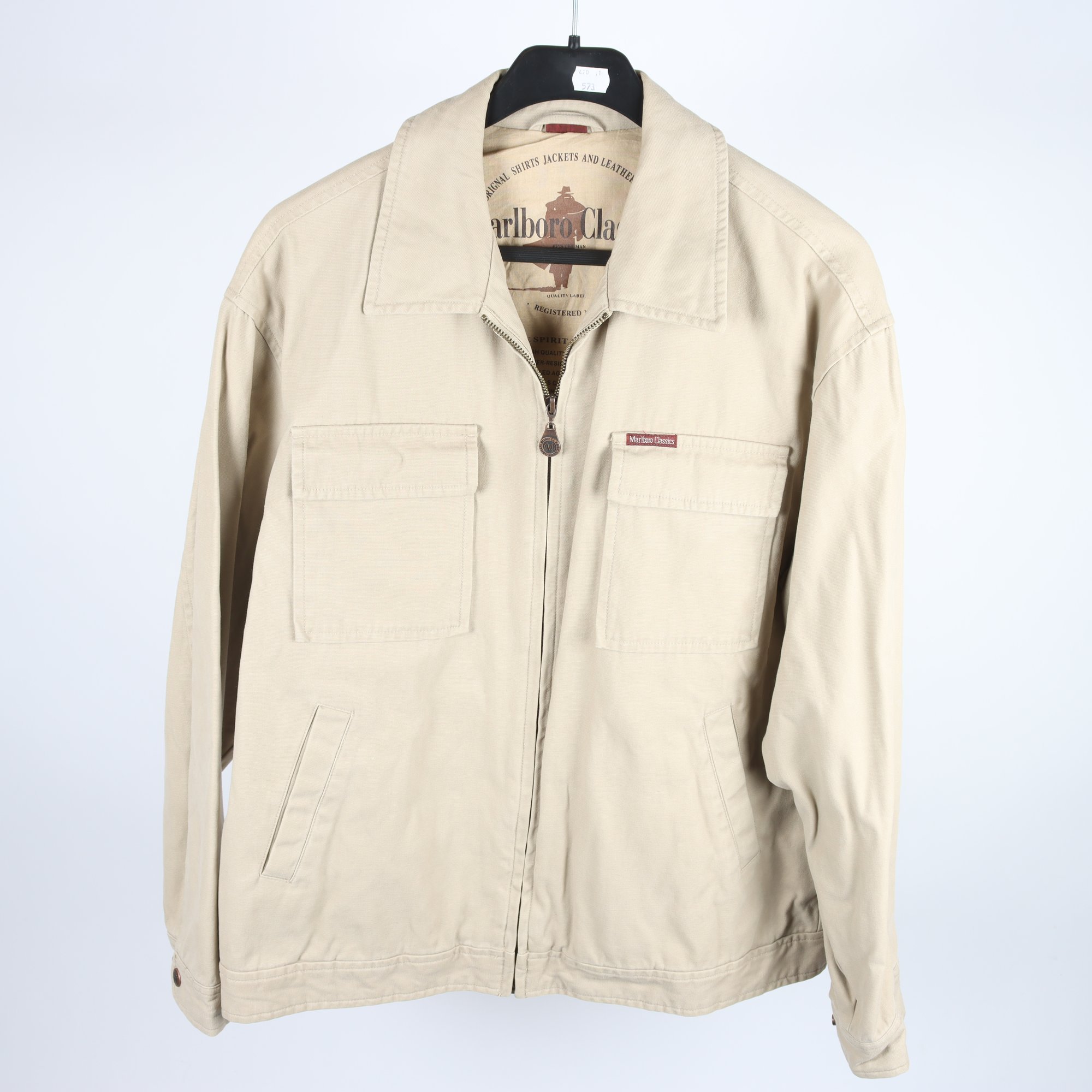 Jacka, Marlboro Classics, beige, stl. XXL.