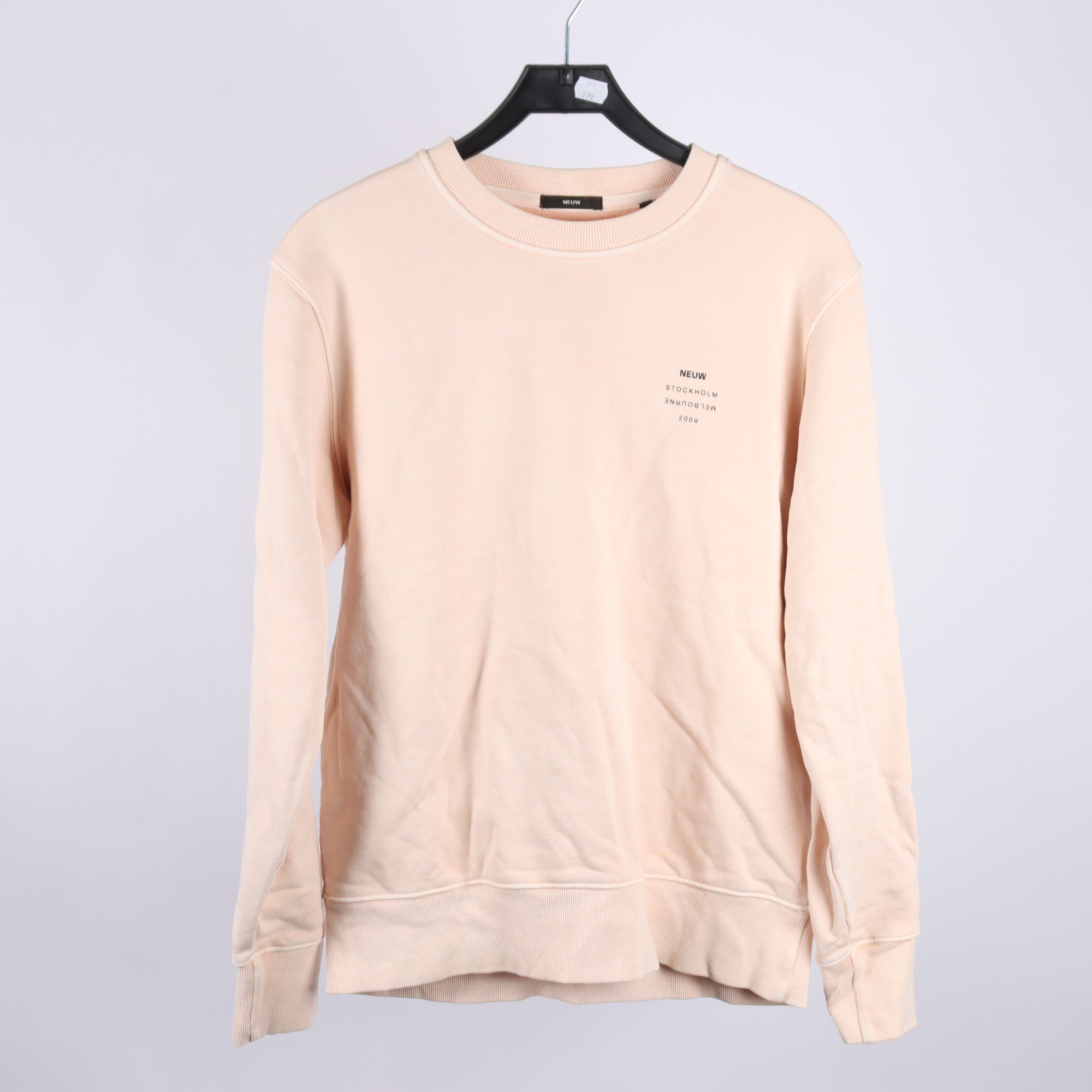 Sweatshirt, Neuw, ljus aprikos, atl. S