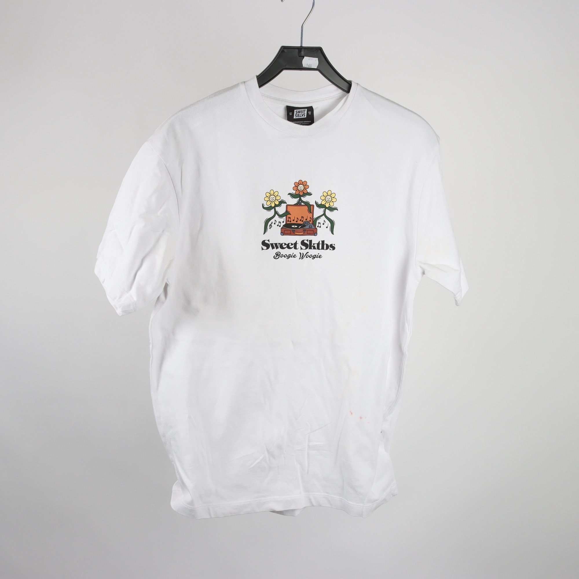 T-shirt, Sweet Sktbs, vit, stl. S