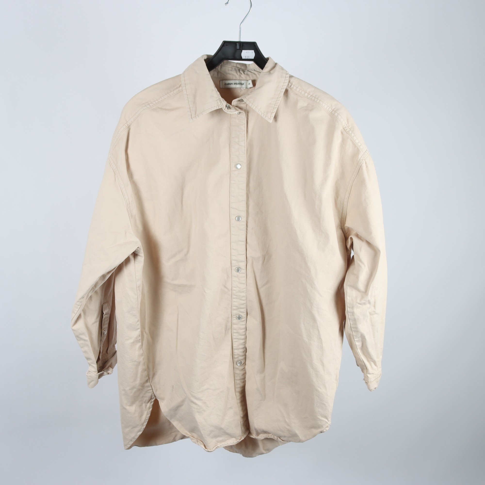 Skjorta, Carin Wester, beige, stl. 44