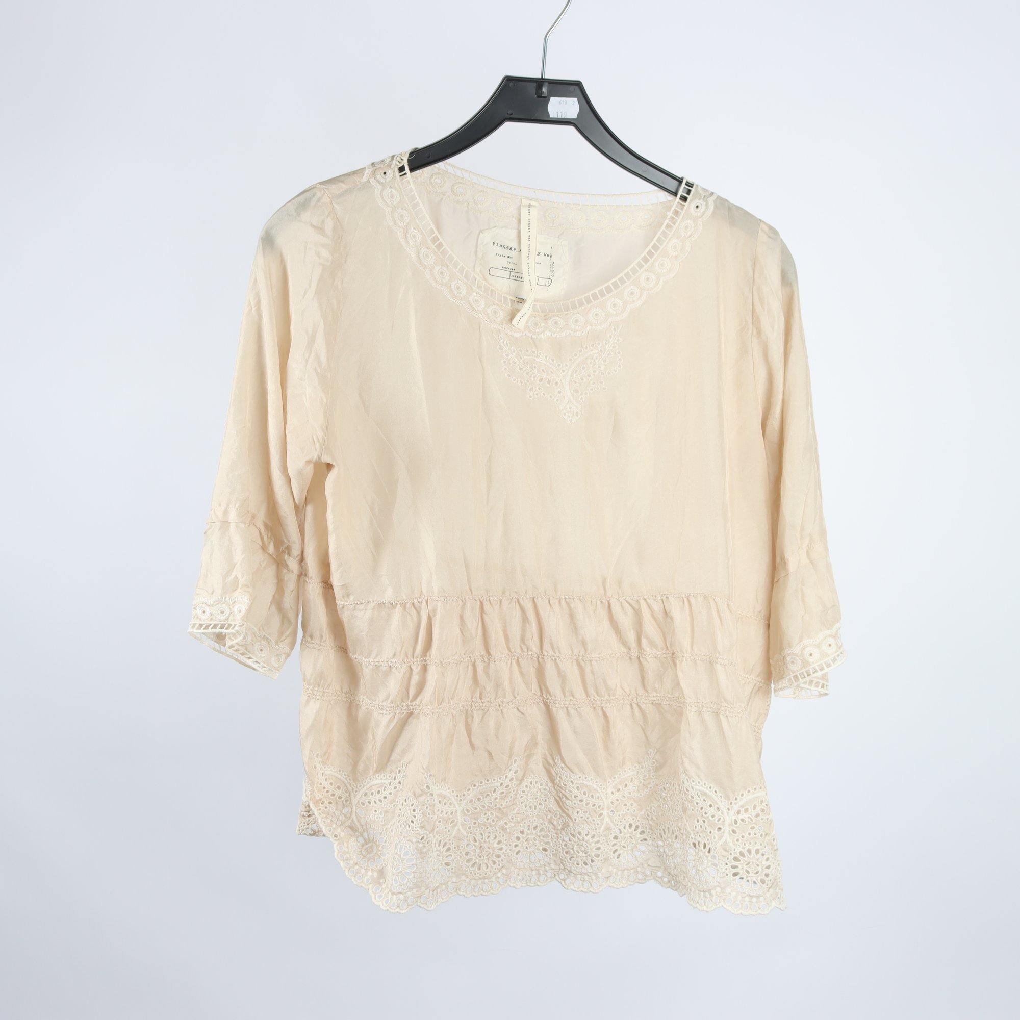 Blus, Johnny Was, beige, stl. XS