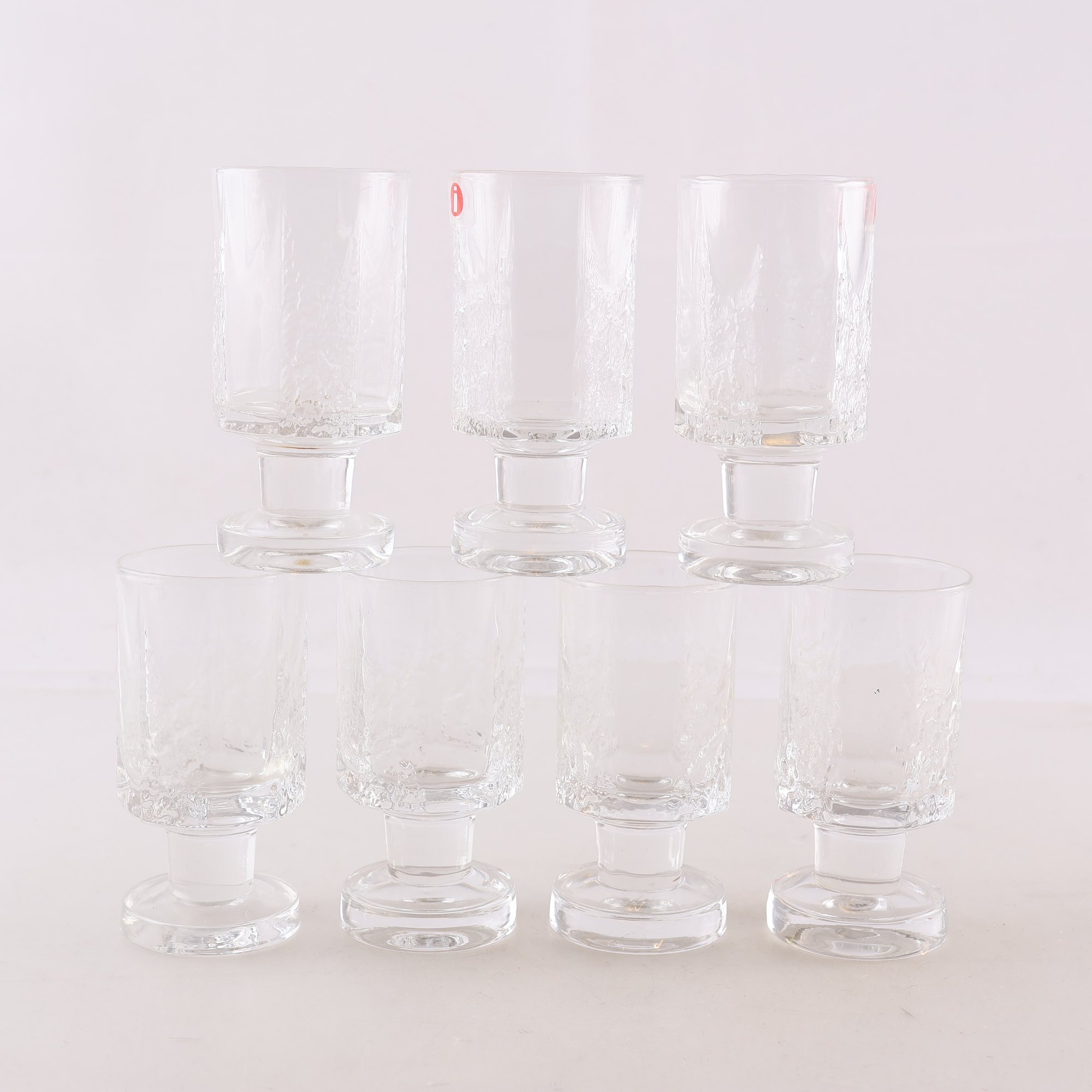 Snapsglas, Kalinka, Timo Sarpaneva, Iittala, 7 st