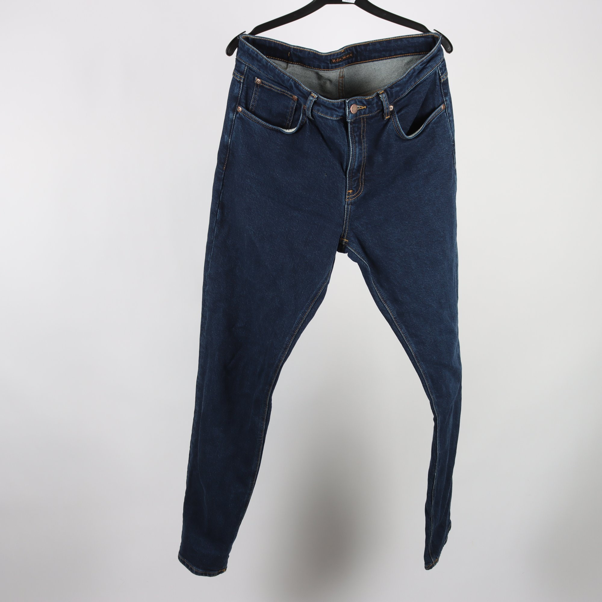 Jeans, Nudie, blå, stl. W33 L34
