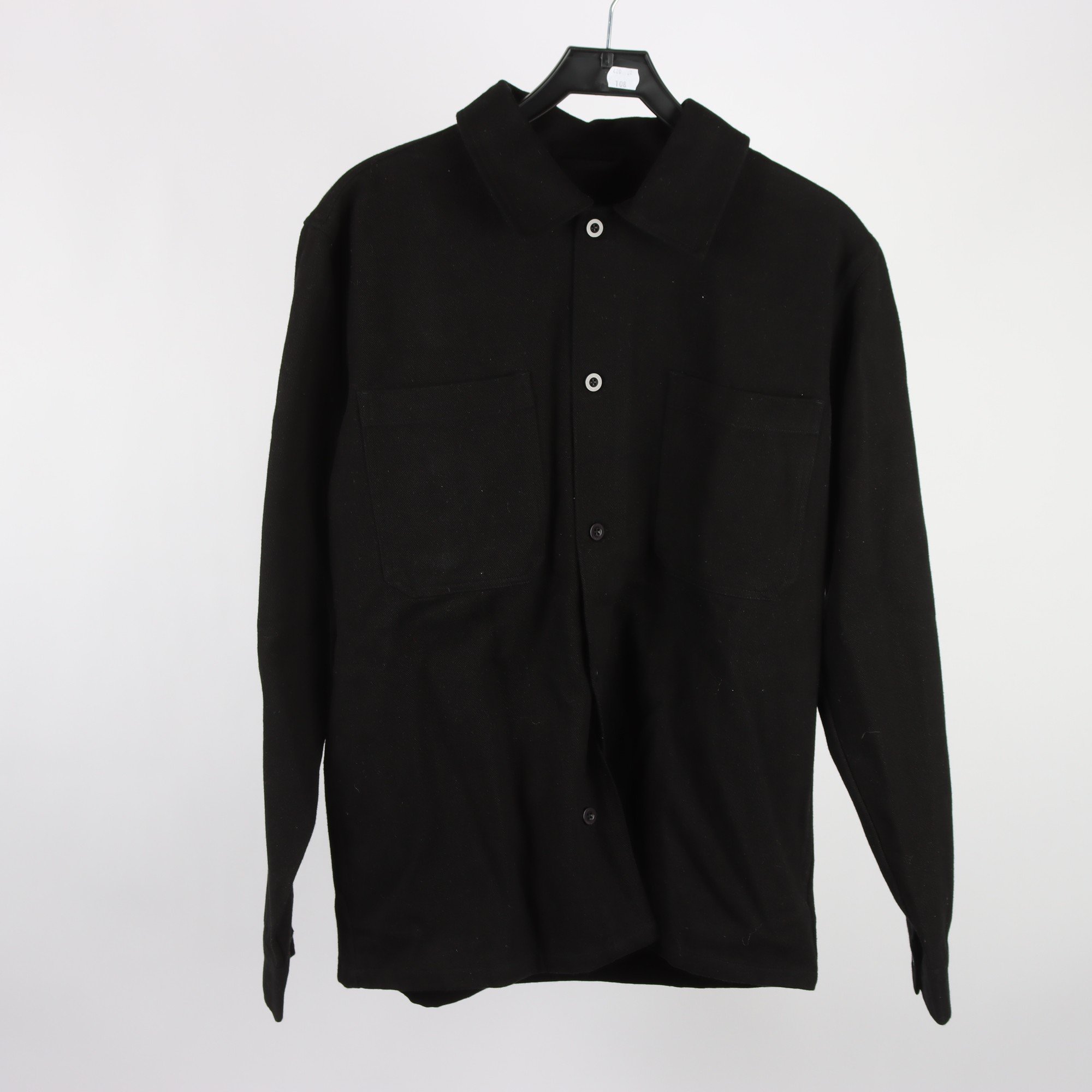 Overshirt, Okänd, svart, stl. M