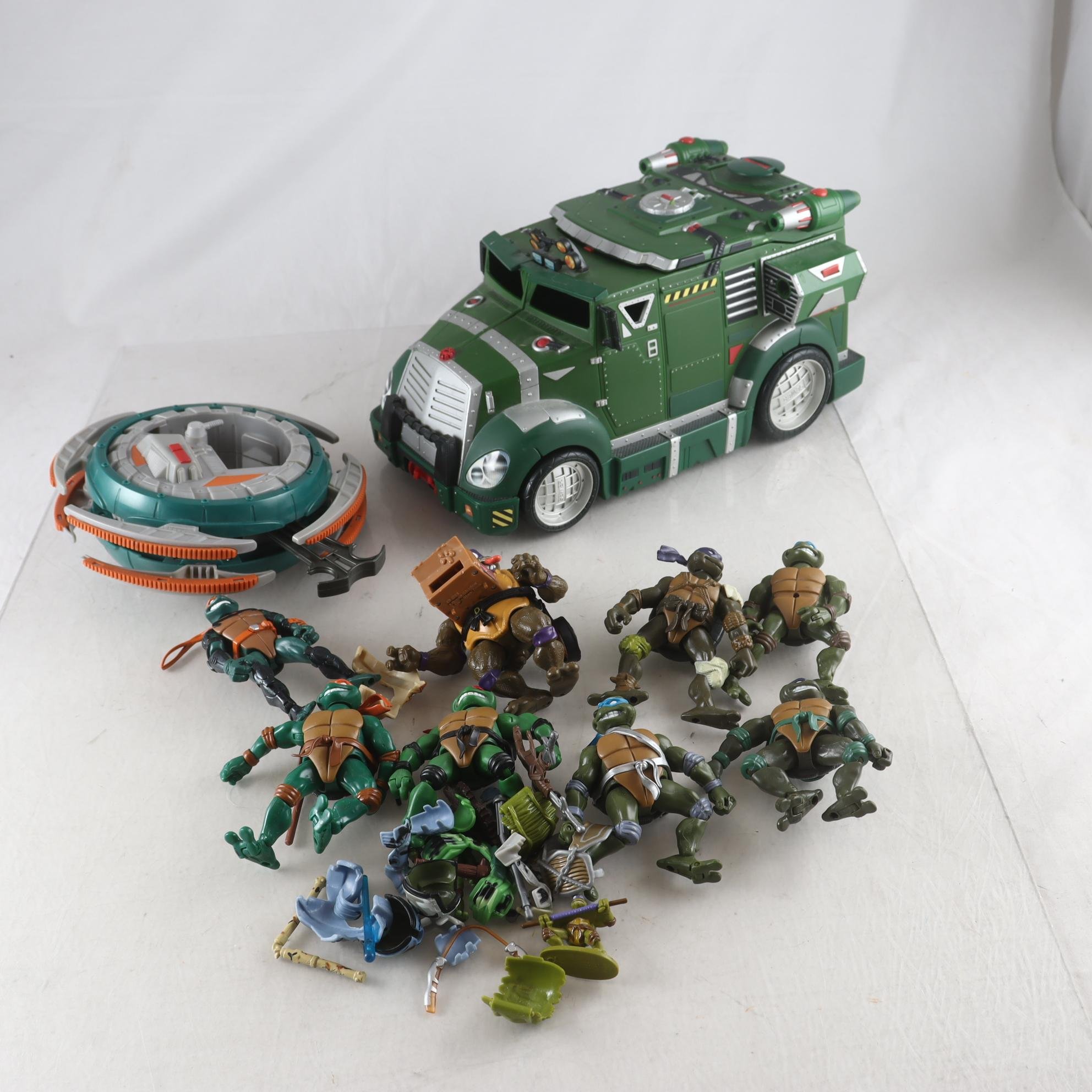 Figurer, TMNT turtles. Samfraktas ej.