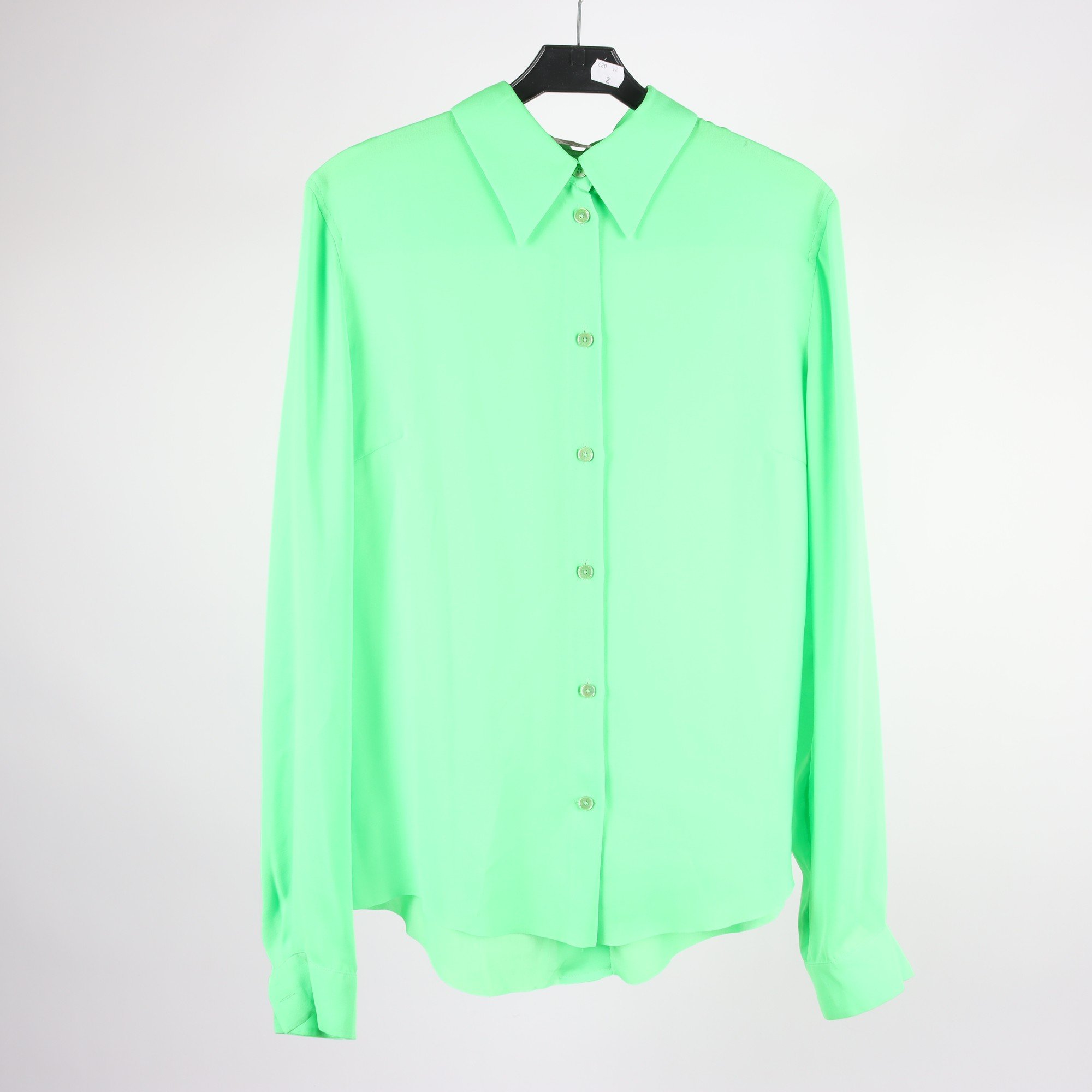 Blus, Acne, grön, stl. 36