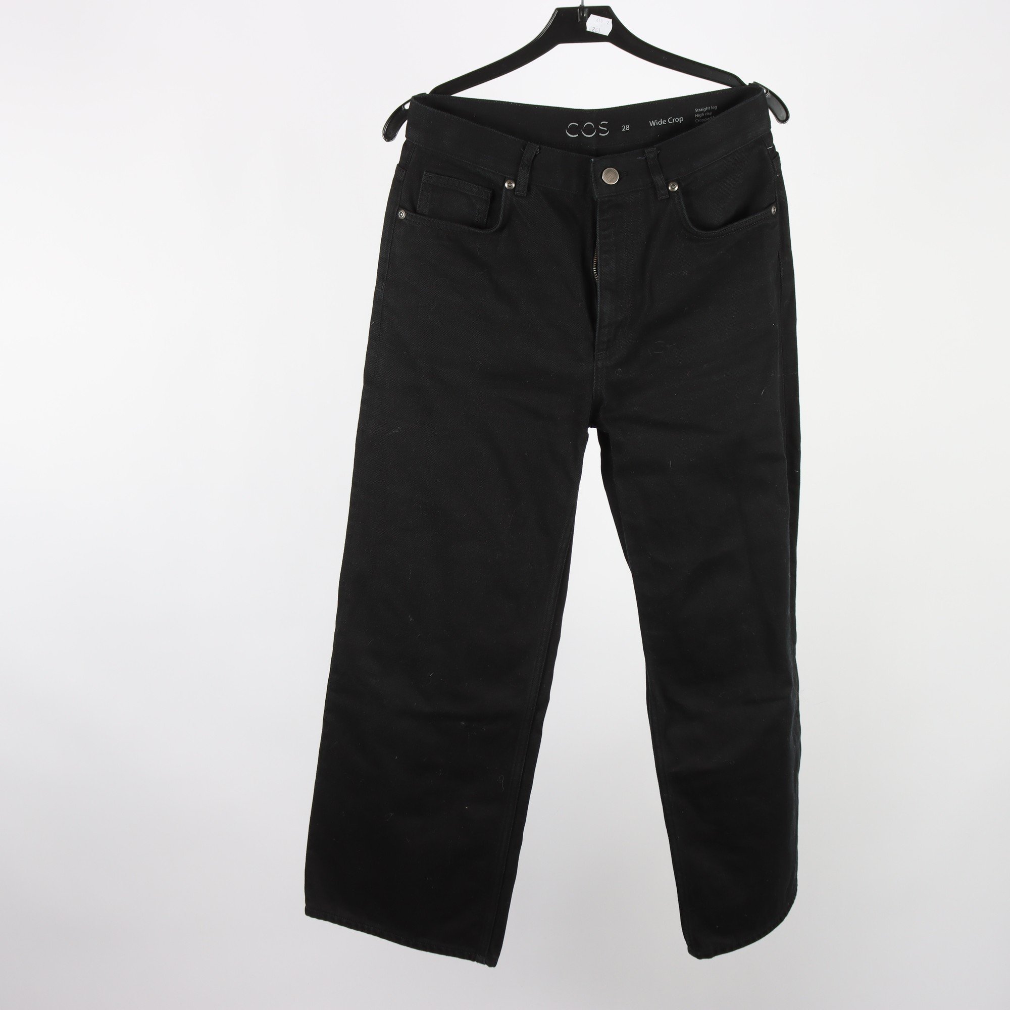 Jeans, COS, svart, stl. 28