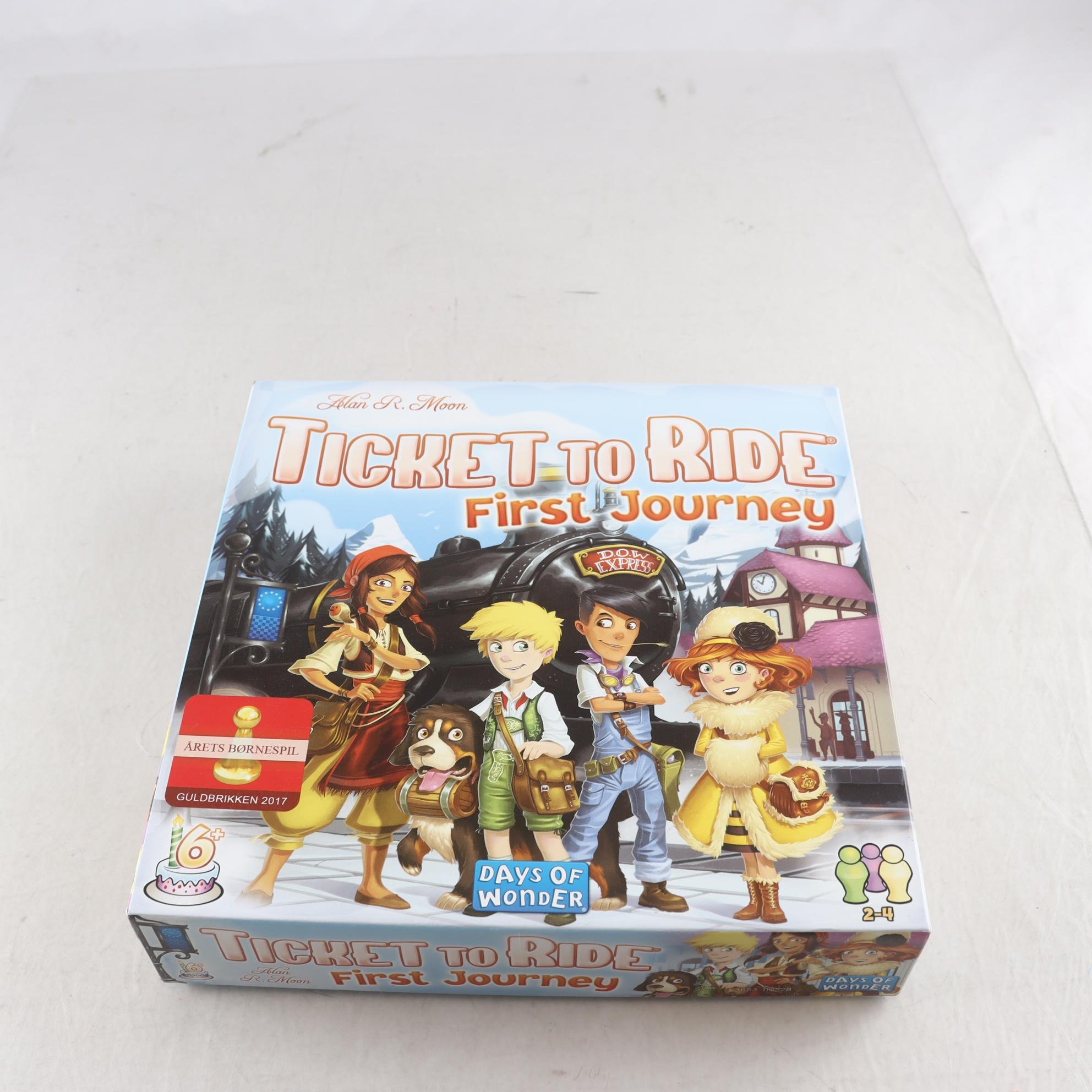 Spel, Ticket to ride,first journey.