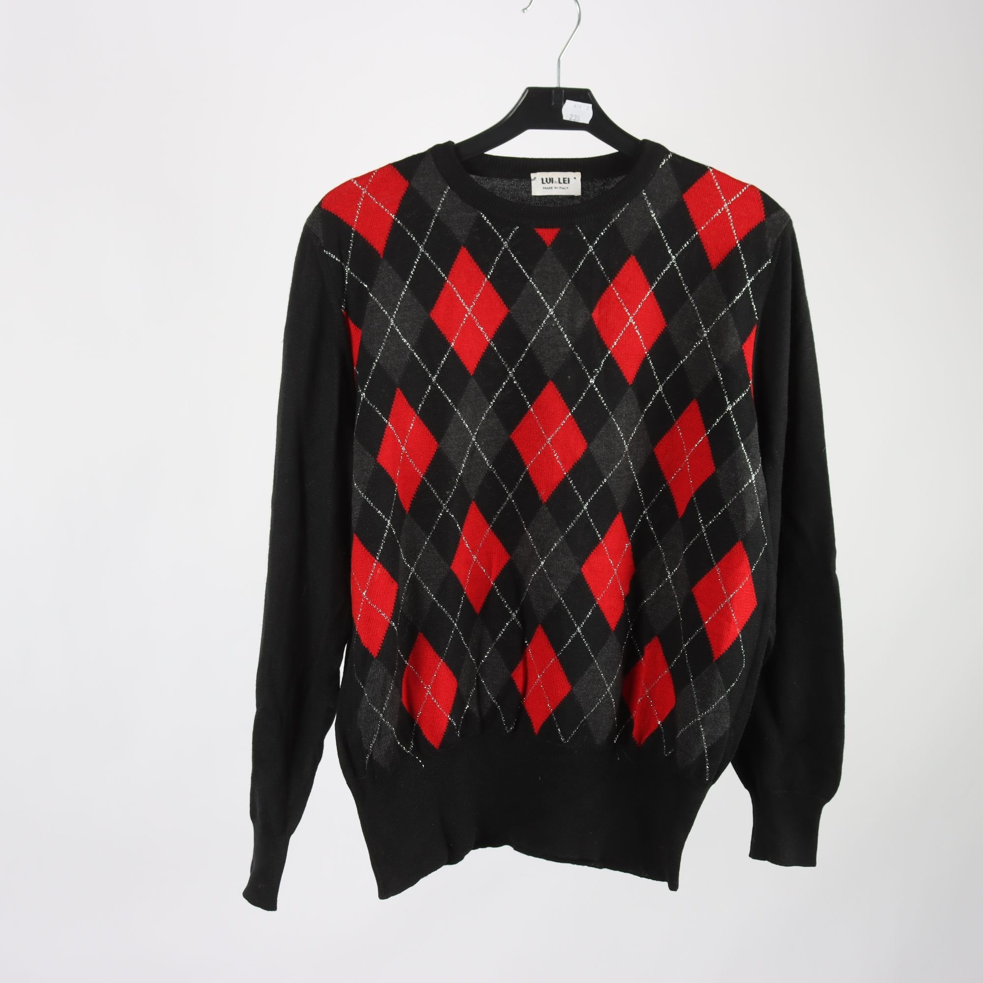 Tröja, Lui & Lei, svart, röd, stl. L